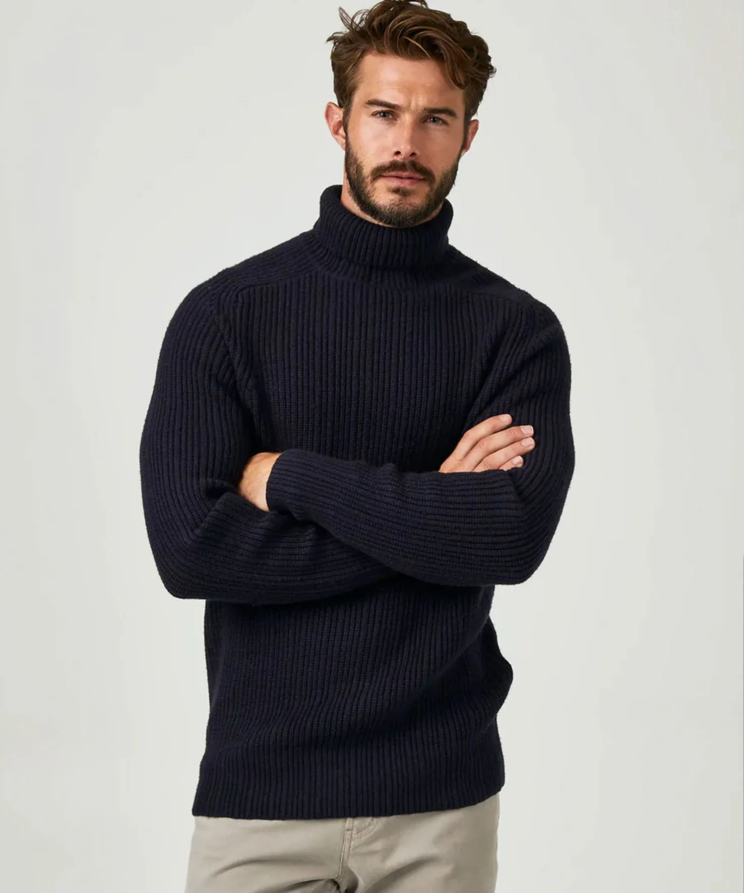 7 Diamonds Twin City Sweater - Navy