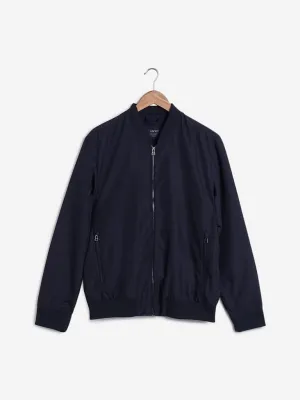 Ascot Navy Relaxed Fit Jacket