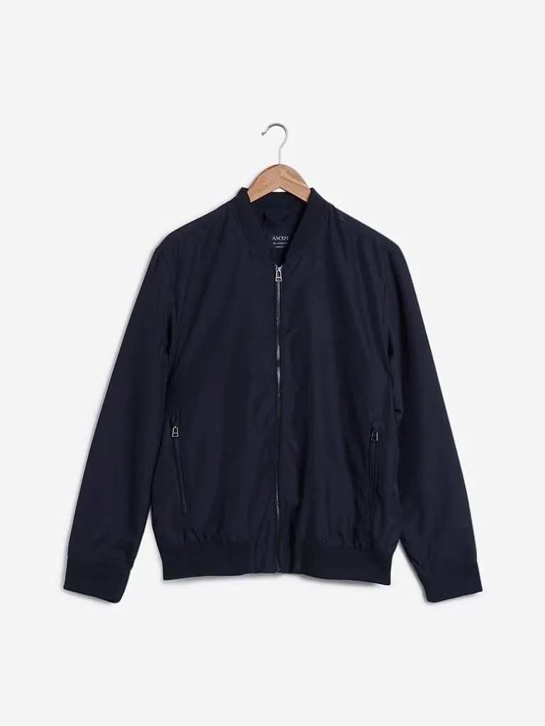 Ascot Navy Relaxed Fit Jacket