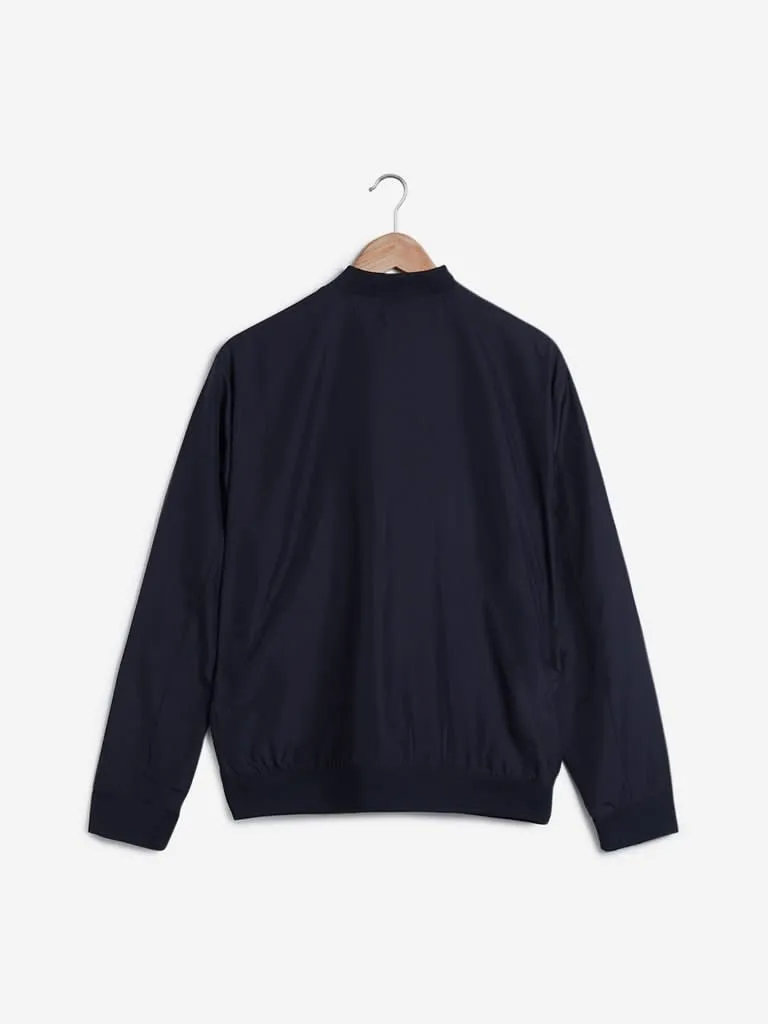 Ascot Navy Relaxed Fit Jacket