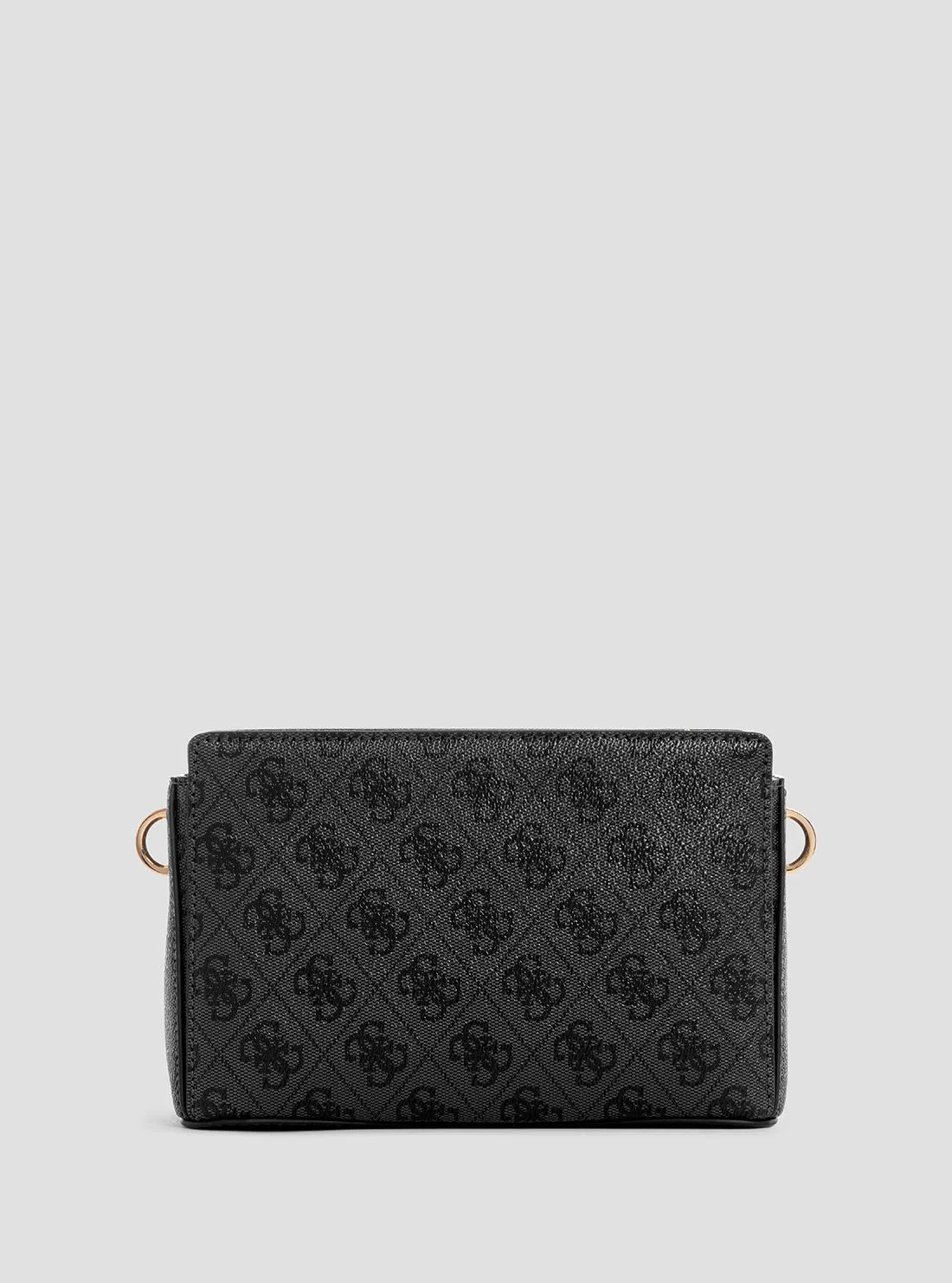 Black Meridian Crossbody Top Zip