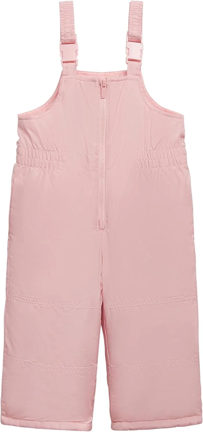 Carter's Baby Girls' 2-Piece Snowsuit Cozy Hooded Puffer Jacket and Ski Bib Set