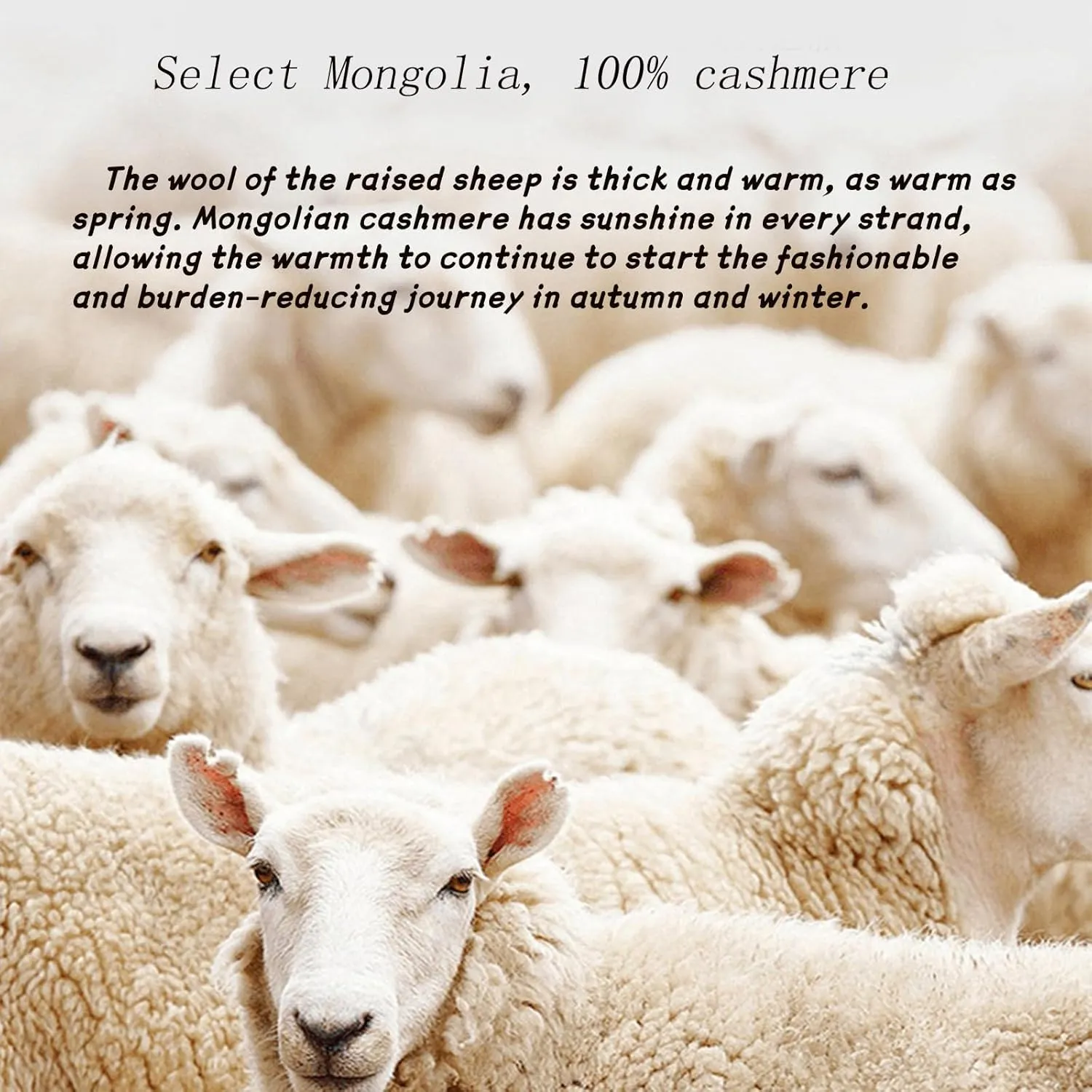Cashmere Sweaters for Women, 100% Cashmere Half Turtleneck Solid Color Long Sleeve Soft Pullover Sweater
