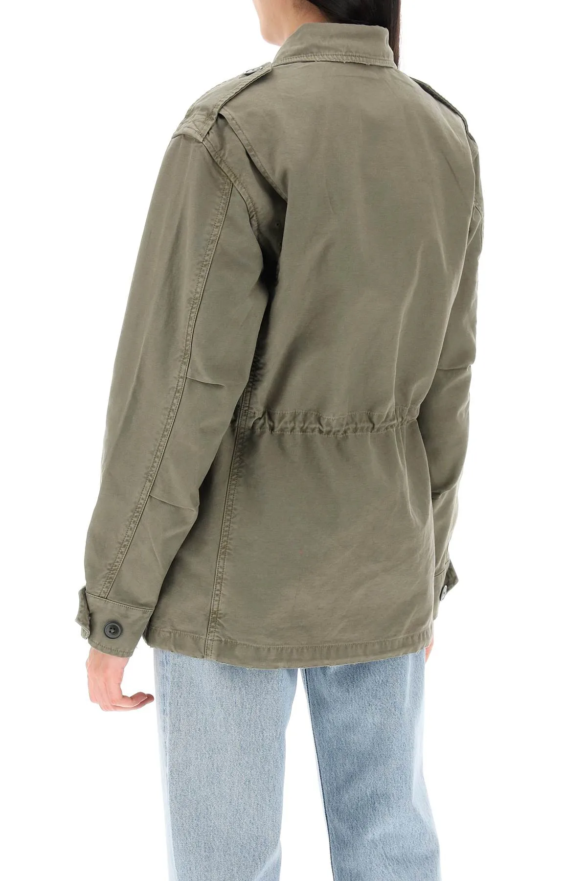 cotton military jacket