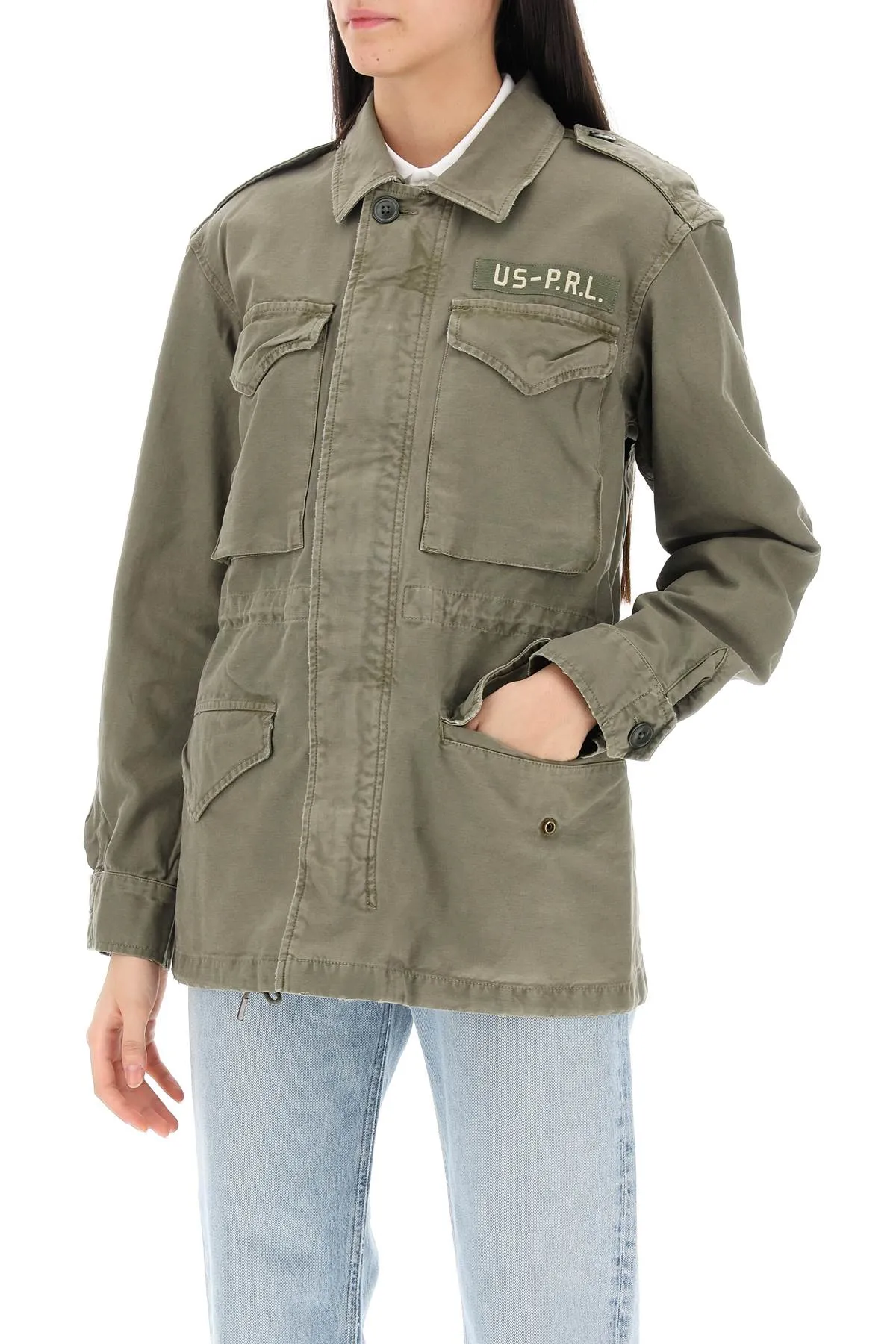 cotton military jacket