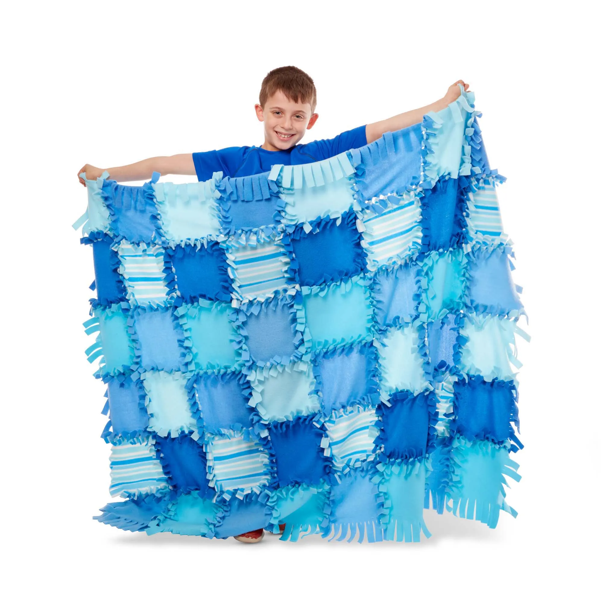 Created by Me! Striped Fleece Quilt