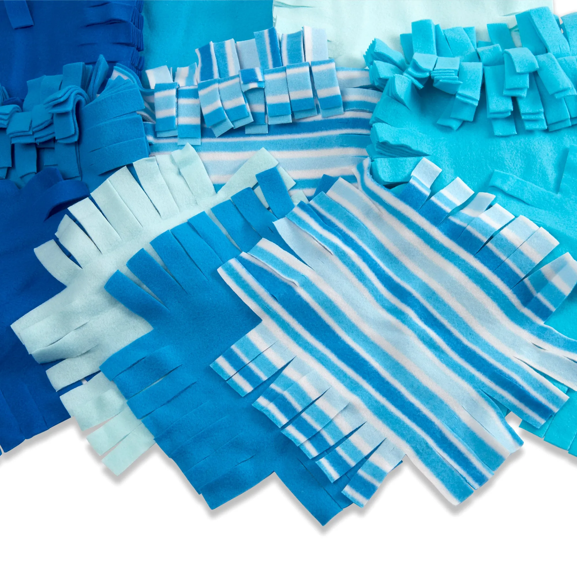 Created by Me! Striped Fleece Quilt