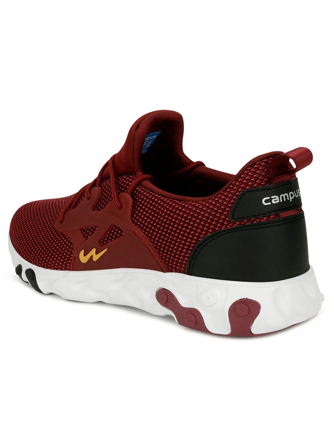 EARTH Red Men's Running Shoes