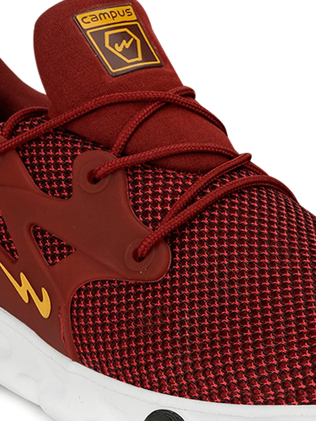 EARTH Red Men's Running Shoes