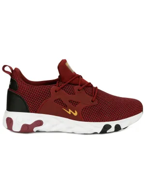 EARTH Red Men's Running Shoes