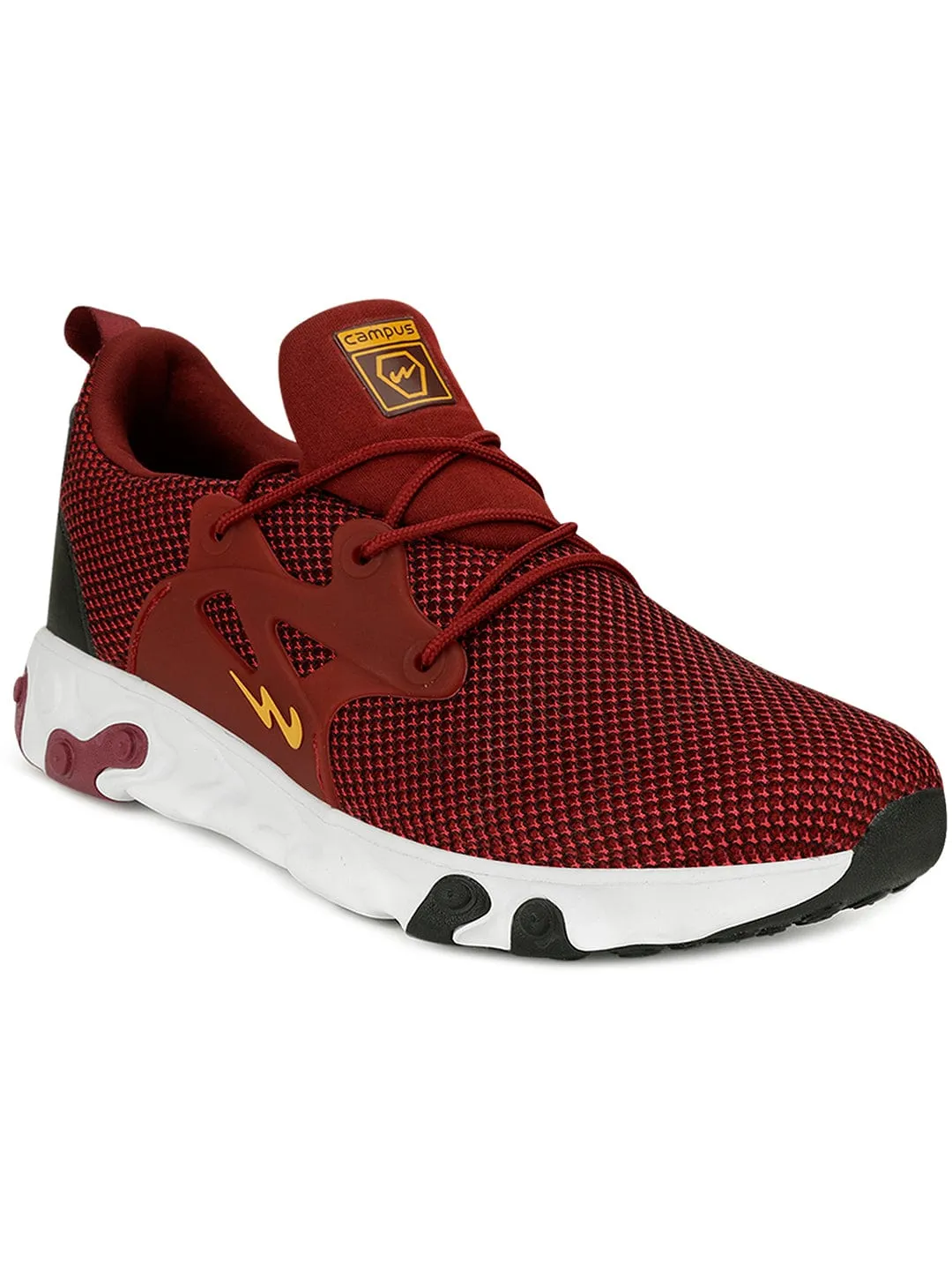 EARTH Red Men's Running Shoes