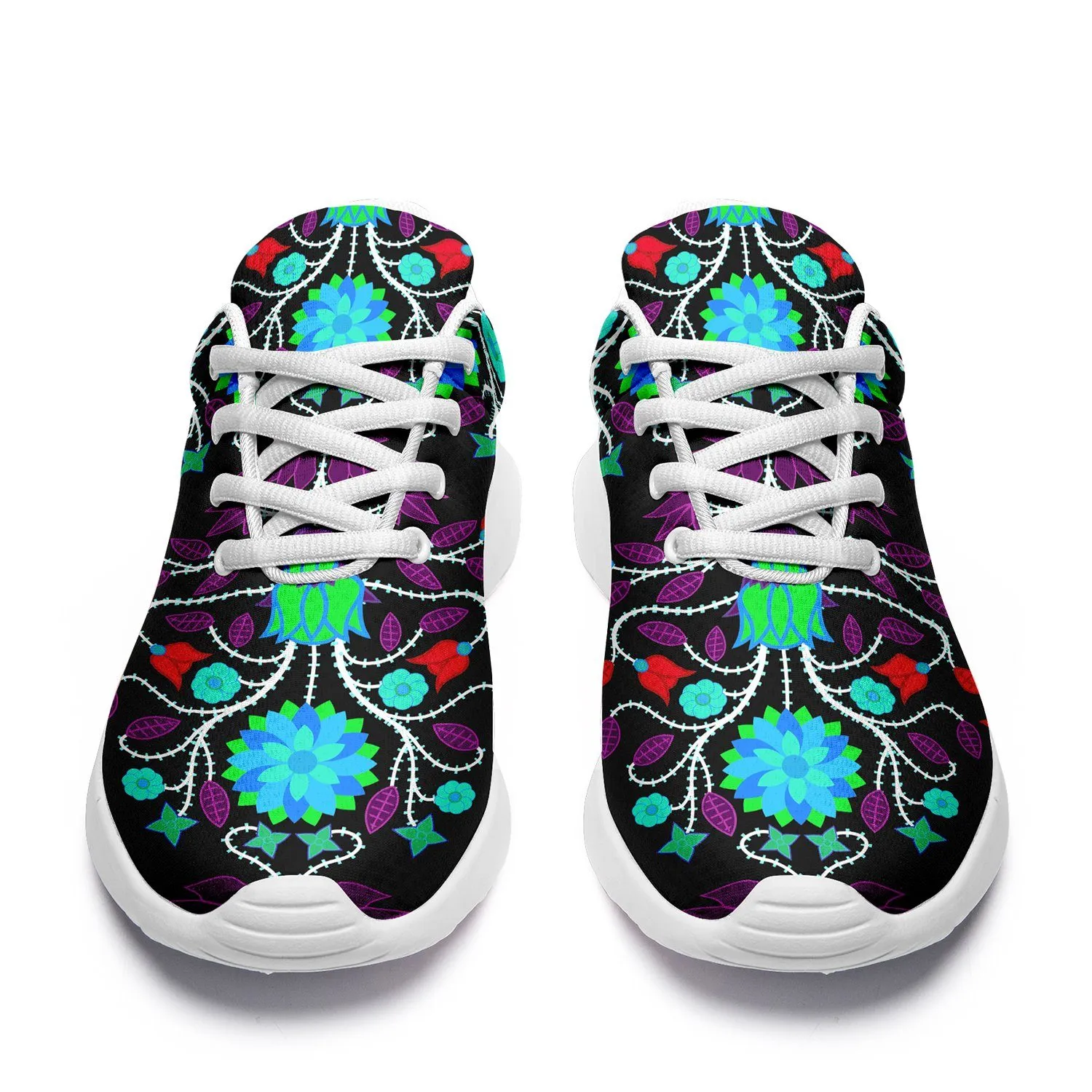 Floral Beadwork Four Clans Winter Ikkaayi Sport Sneakers