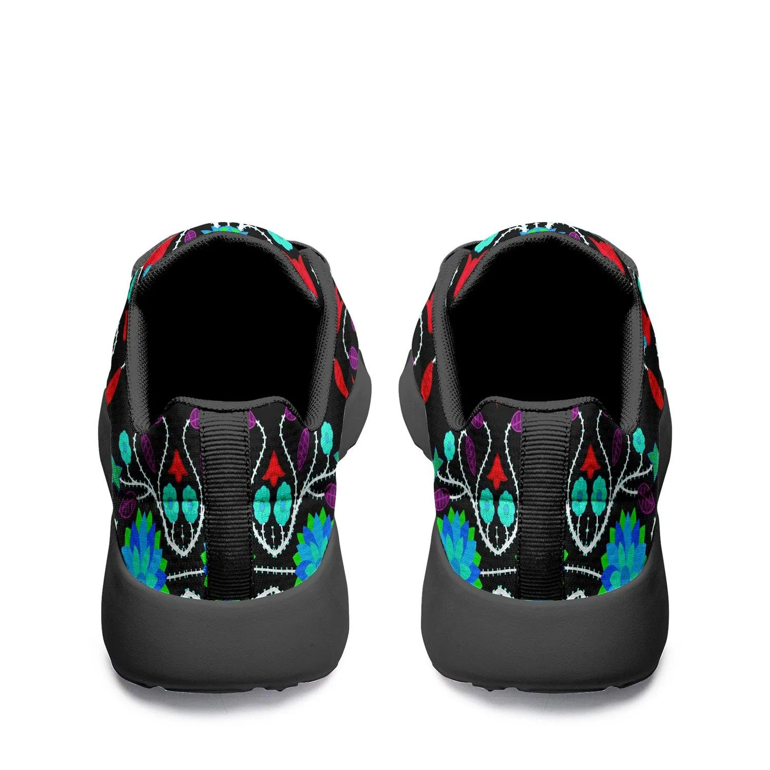 Floral Beadwork Four Clans Winter Ikkaayi Sport Sneakers