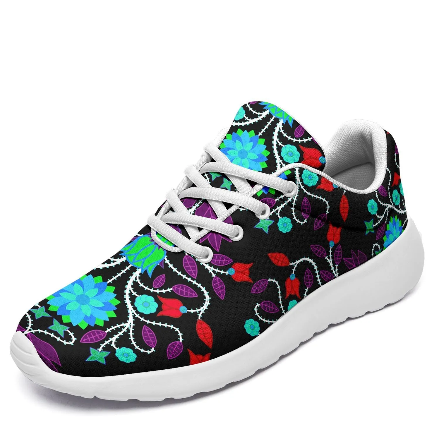 Floral Beadwork Four Clans Winter Ikkaayi Sport Sneakers