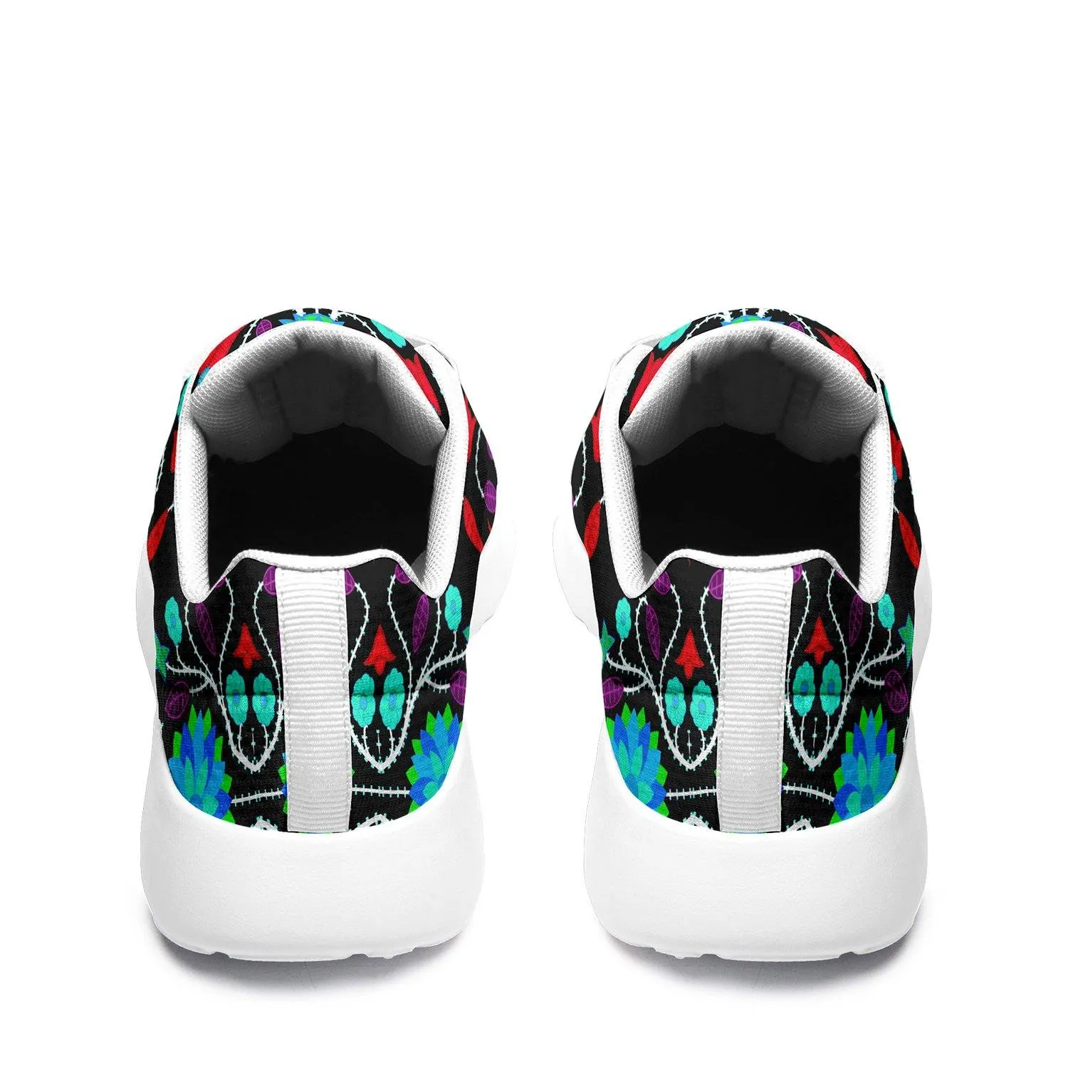 Floral Beadwork Four Clans Winter Ikkaayi Sport Sneakers