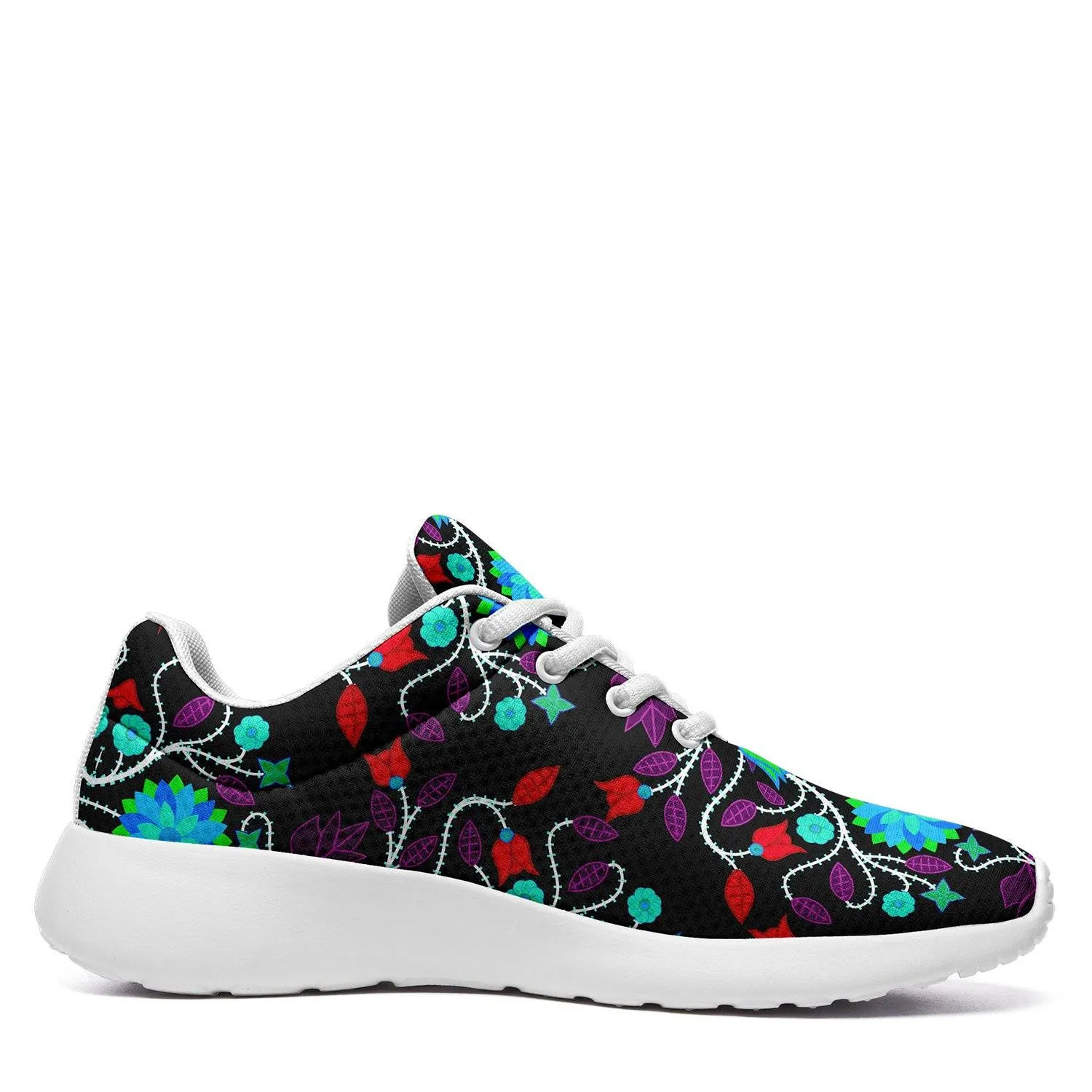 Floral Beadwork Four Clans Winter Ikkaayi Sport Sneakers