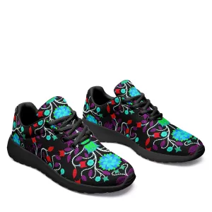 Floral Beadwork Four Clans Winter Ikkaayi Sport Sneakers