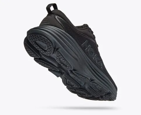 Hoka Women's Bondi 8 Running Shoes- Black