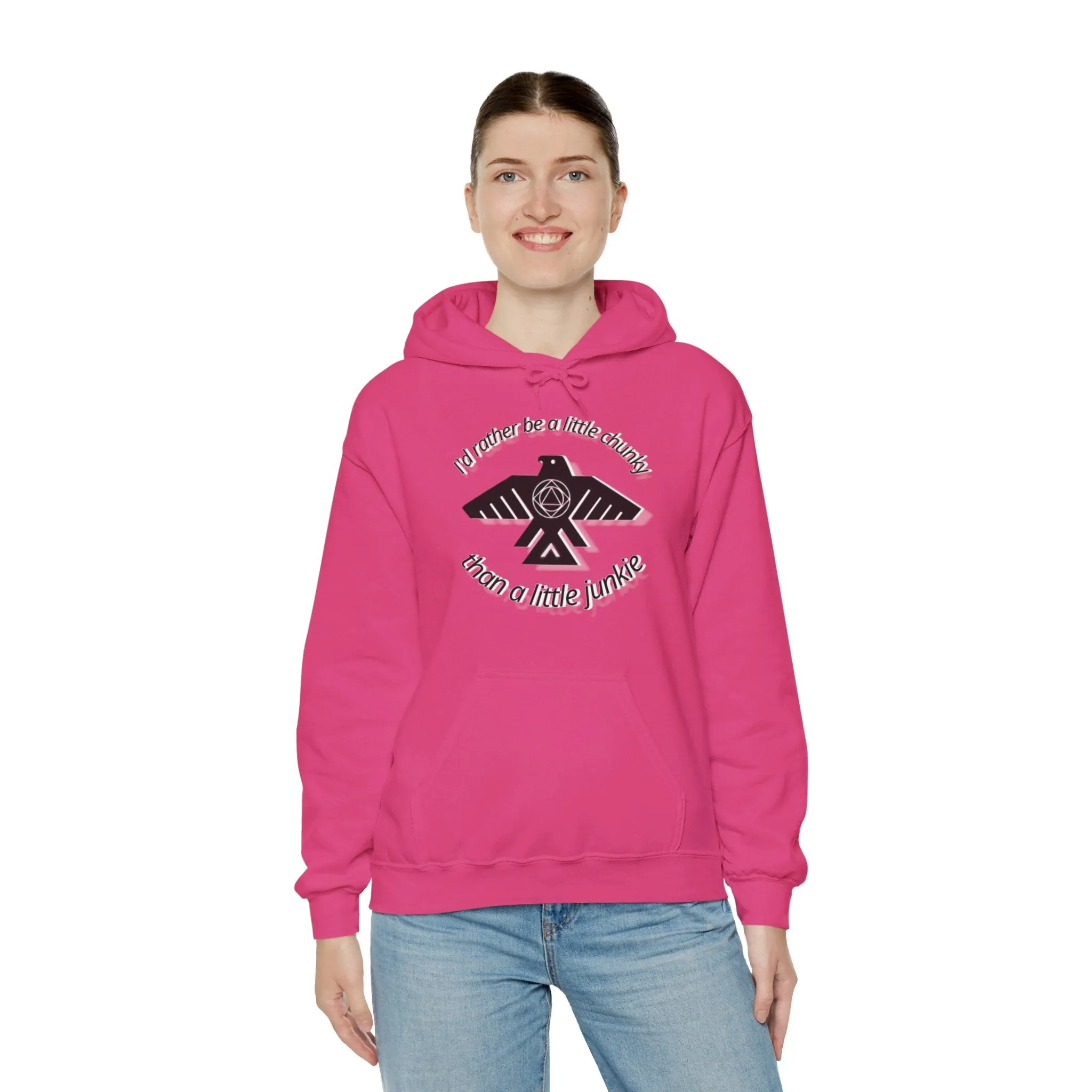 I'd rather be a little chunky Unisex Heavy Blend™ Hooded Sweatshirt