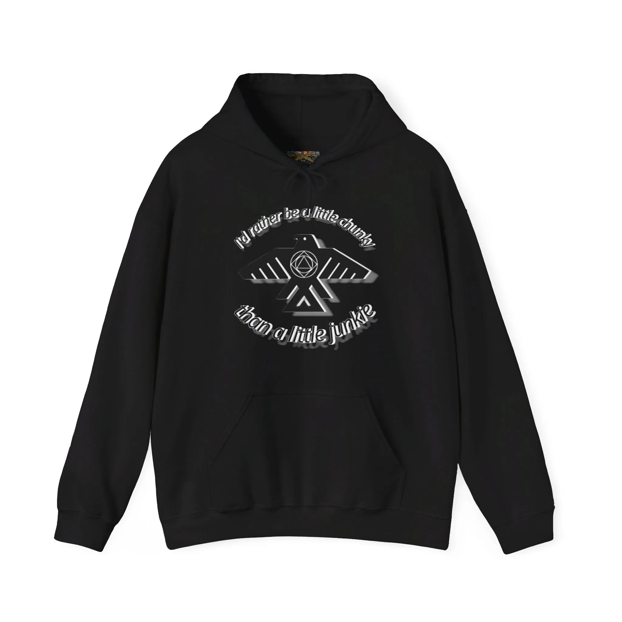 I'd rather be a little chunky Unisex Heavy Blend™ Hooded Sweatshirt