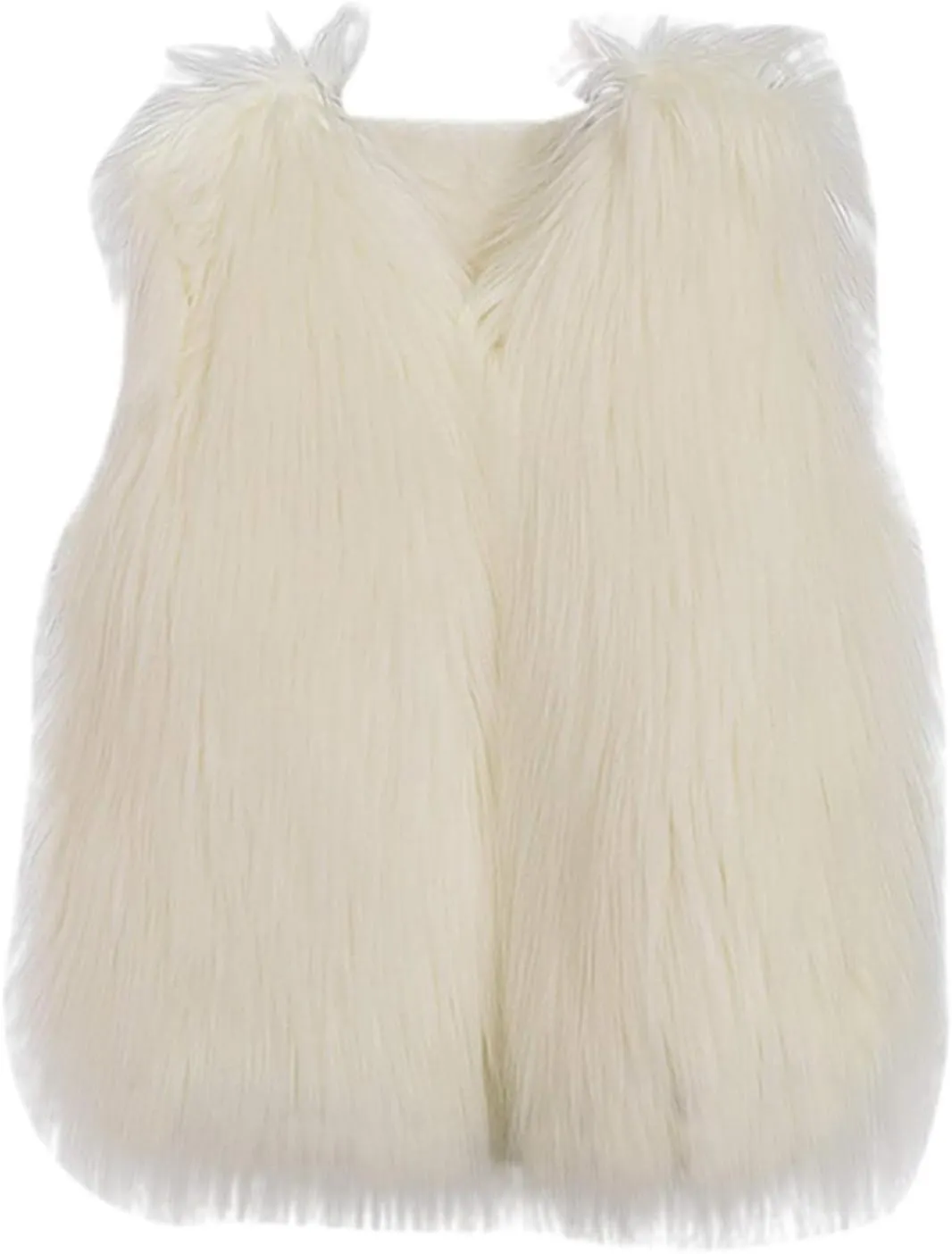 Kids Girls Winter Tie-Dye Print Windproof Warm Woolen Padded Fur Hooded Parkas Coat 2-10 Years