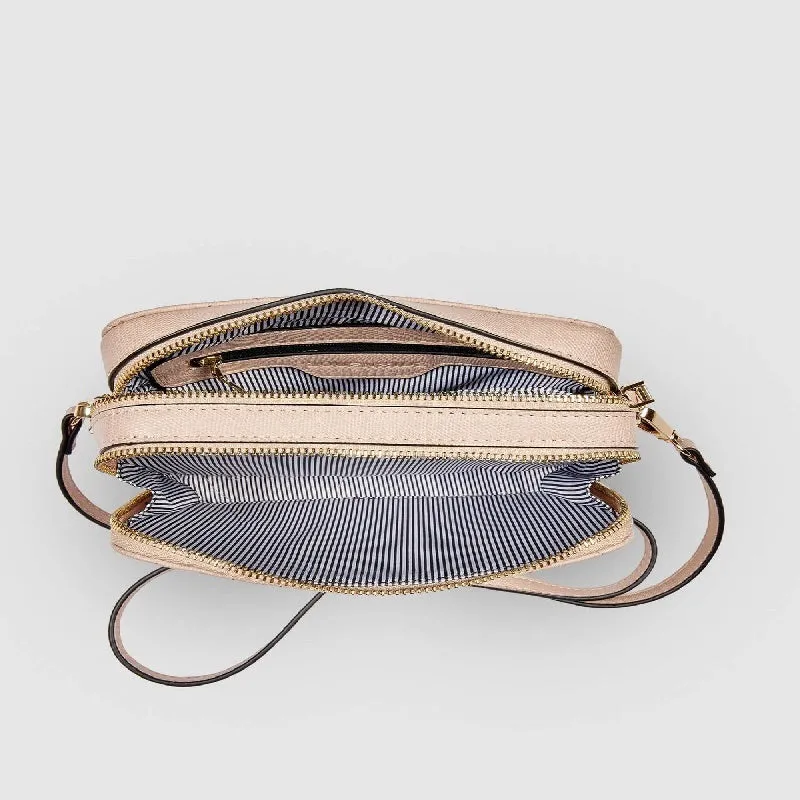 Louenhide - Cassidy Lizard Crossbody Bag - Musk