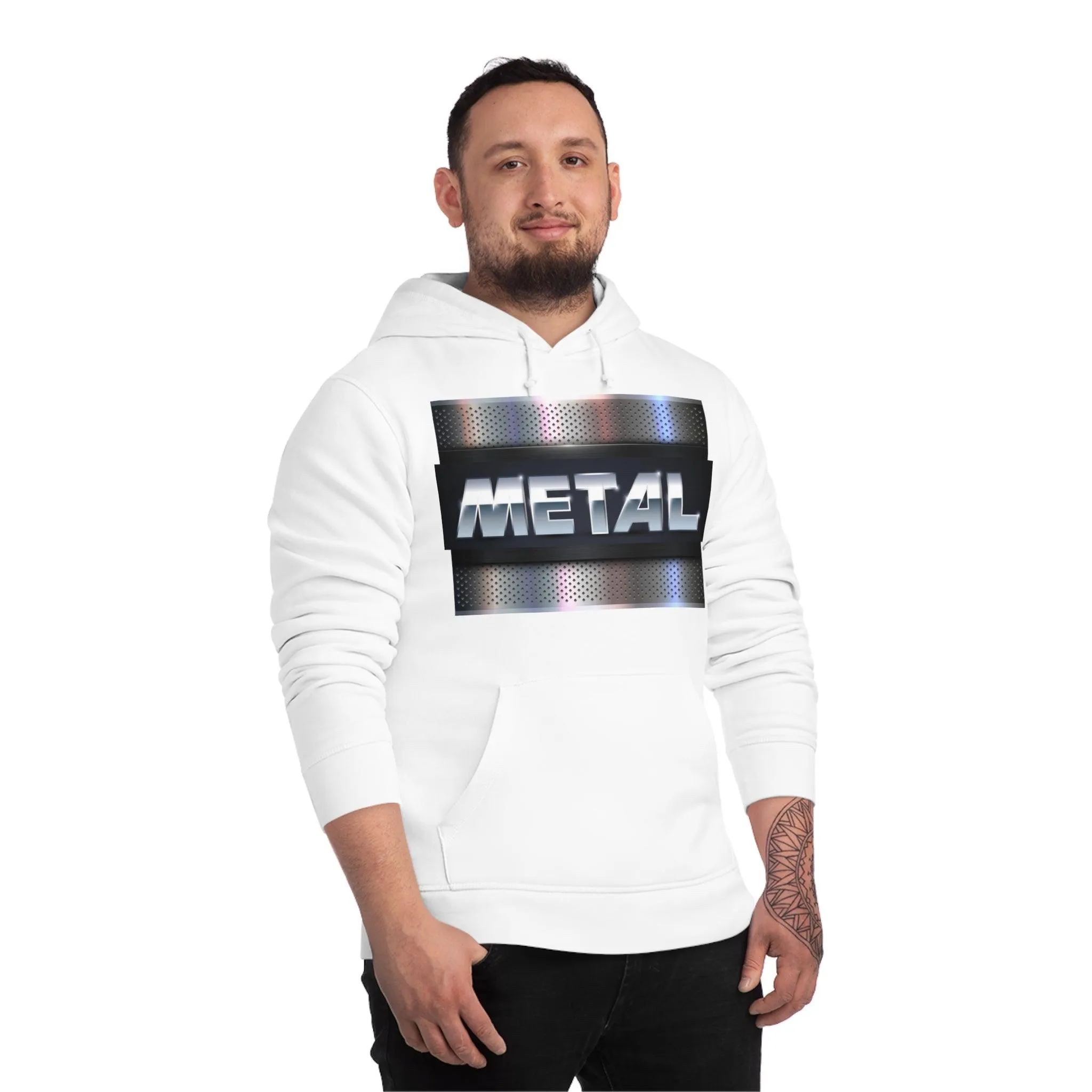 Metal Plate Unisex Drummer Hoodie