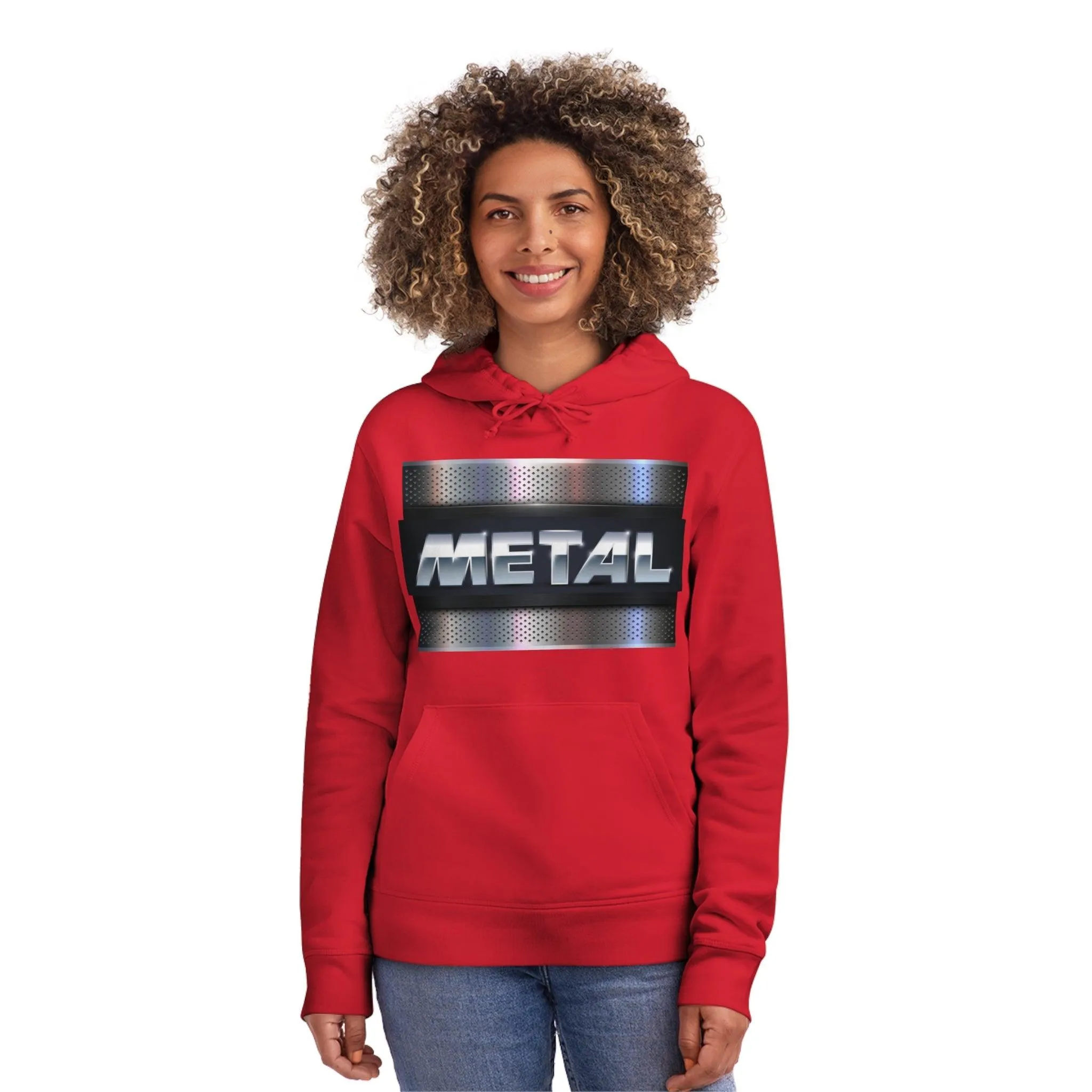 Metal Plate Unisex Drummer Hoodie