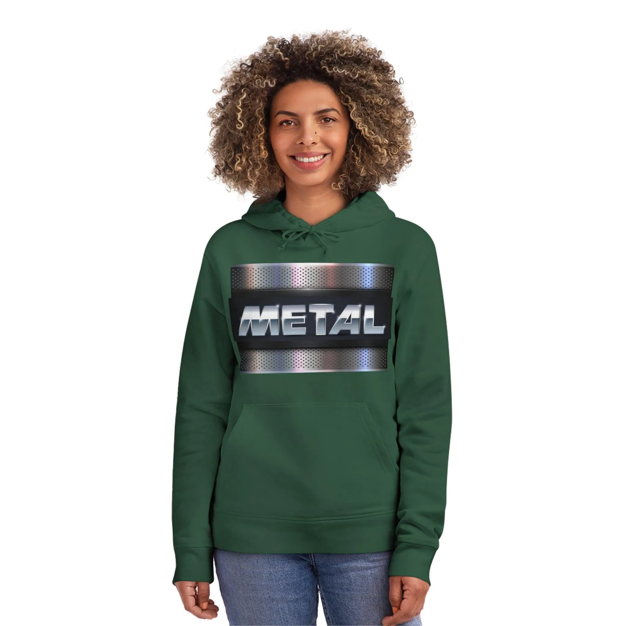 Metal Plate Unisex Drummer Hoodie