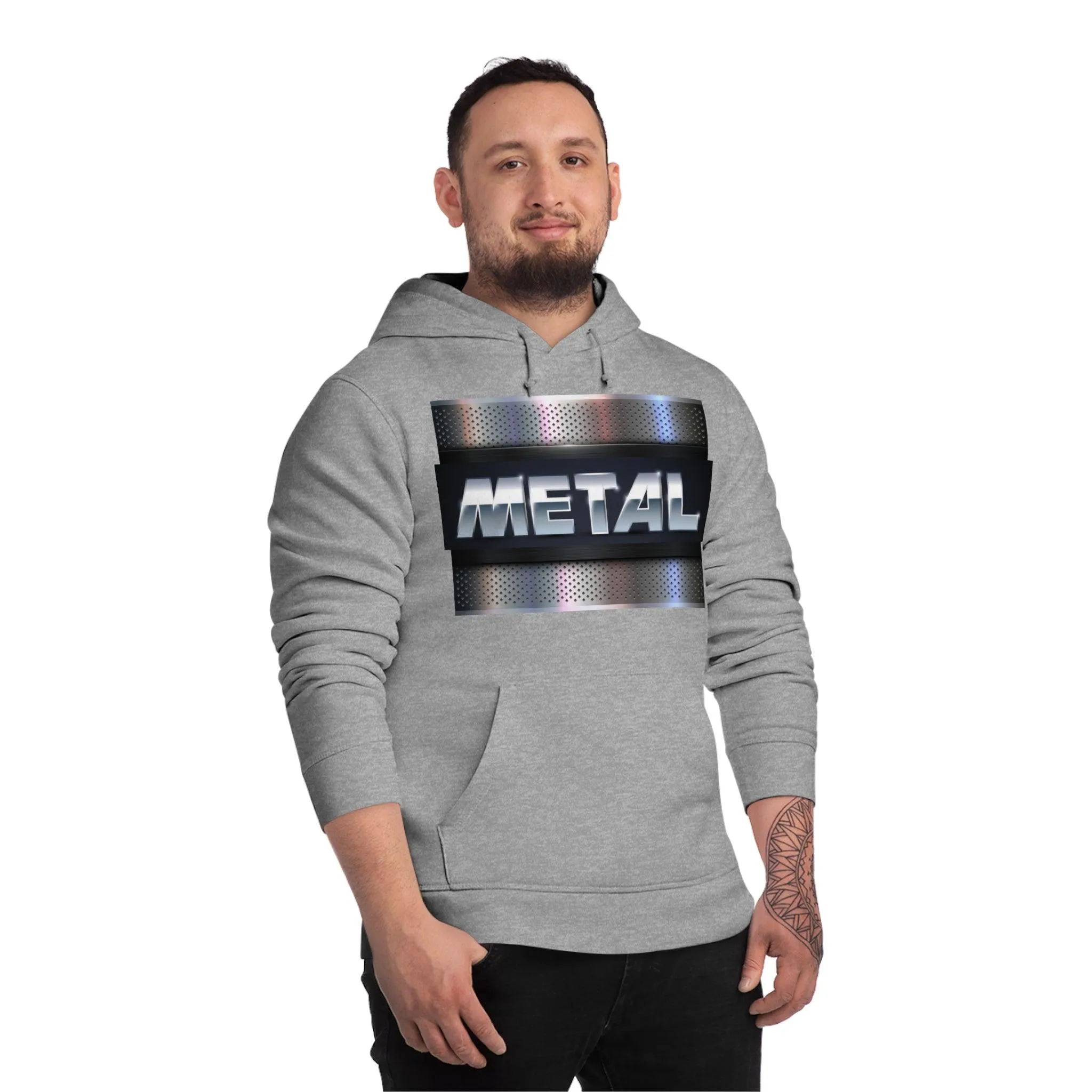 Metal Plate Unisex Drummer Hoodie