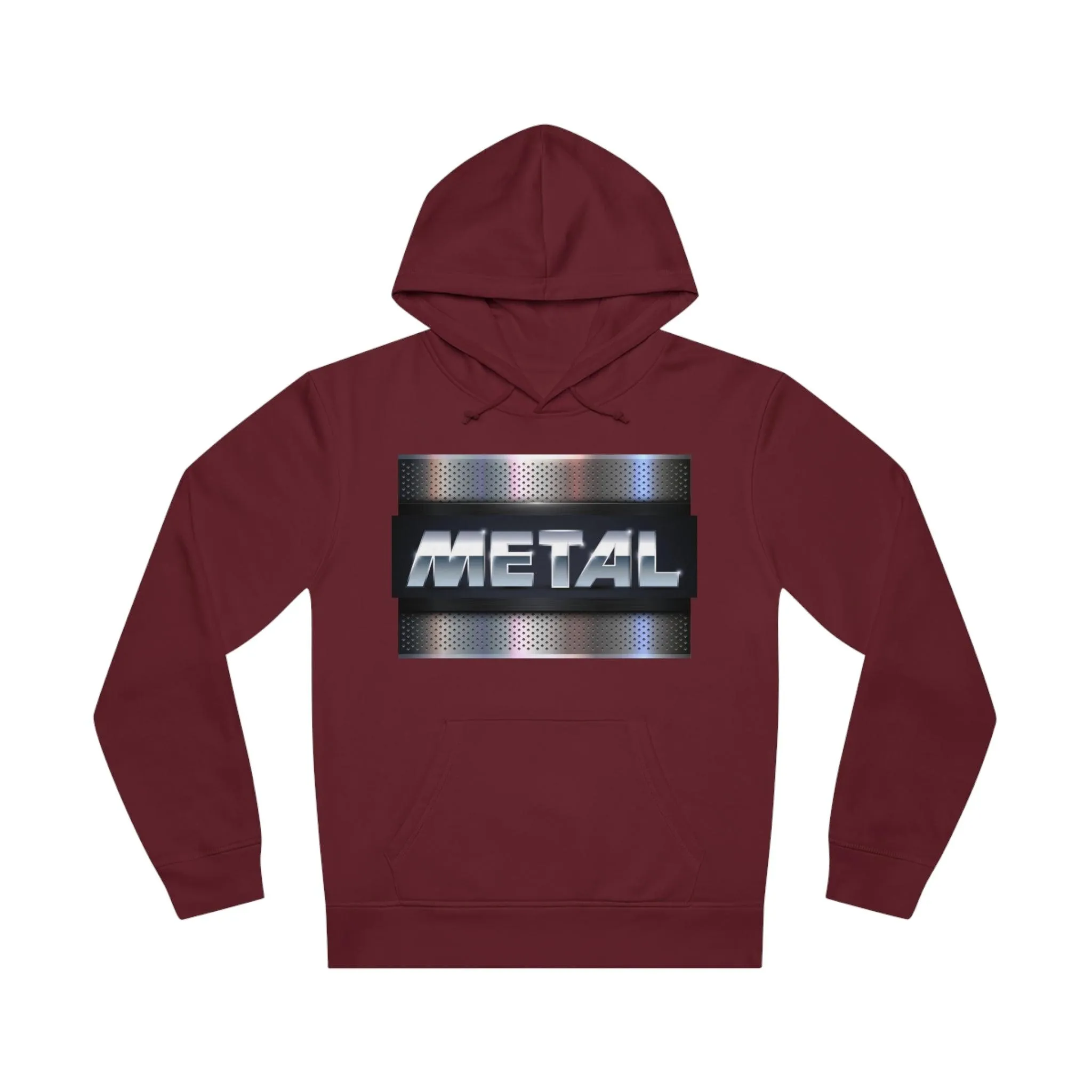 Metal Plate Unisex Drummer Hoodie