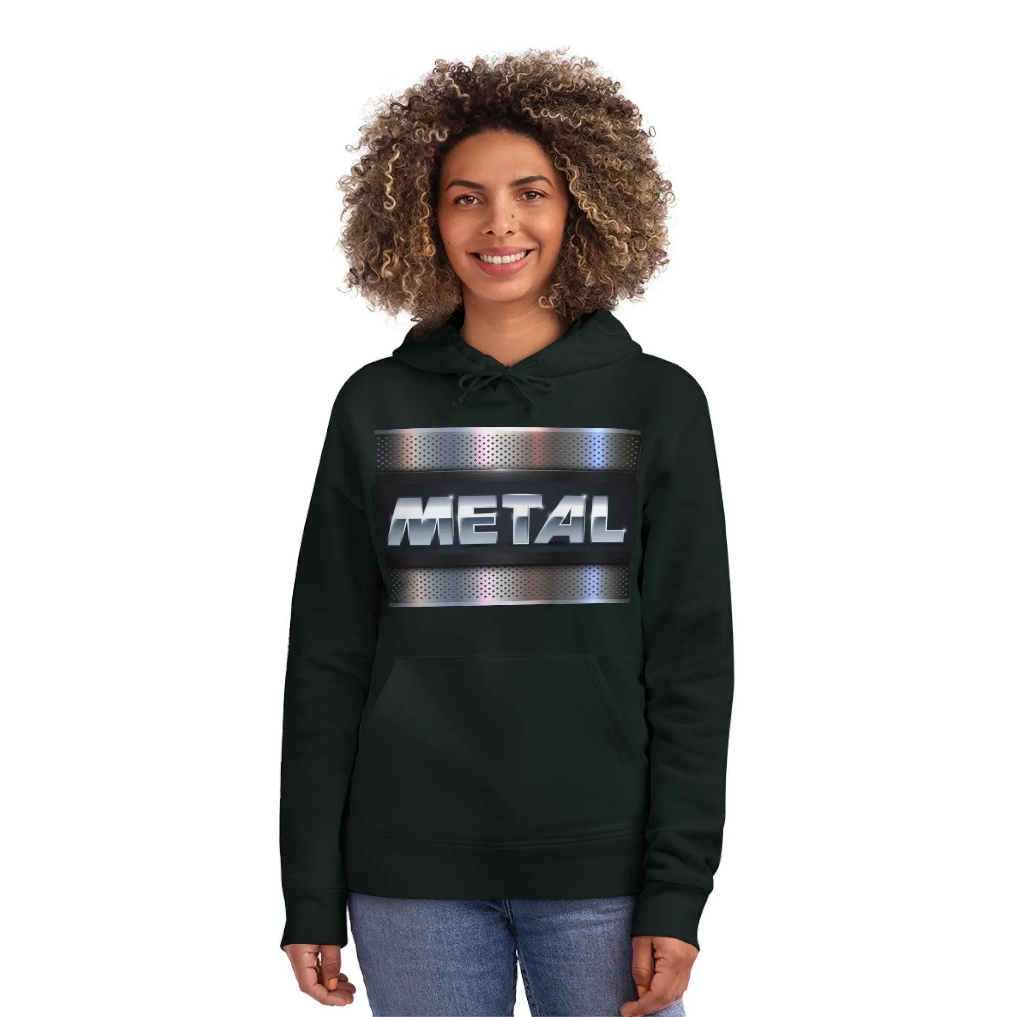 Metal Plate Unisex Drummer Hoodie