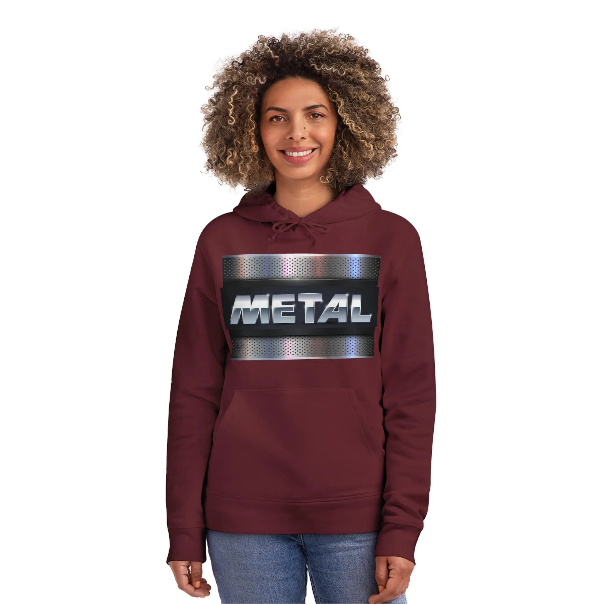 Metal Plate Unisex Drummer Hoodie