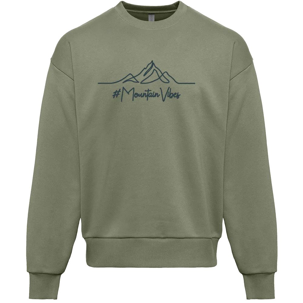#Mountain Vibes Crewneck