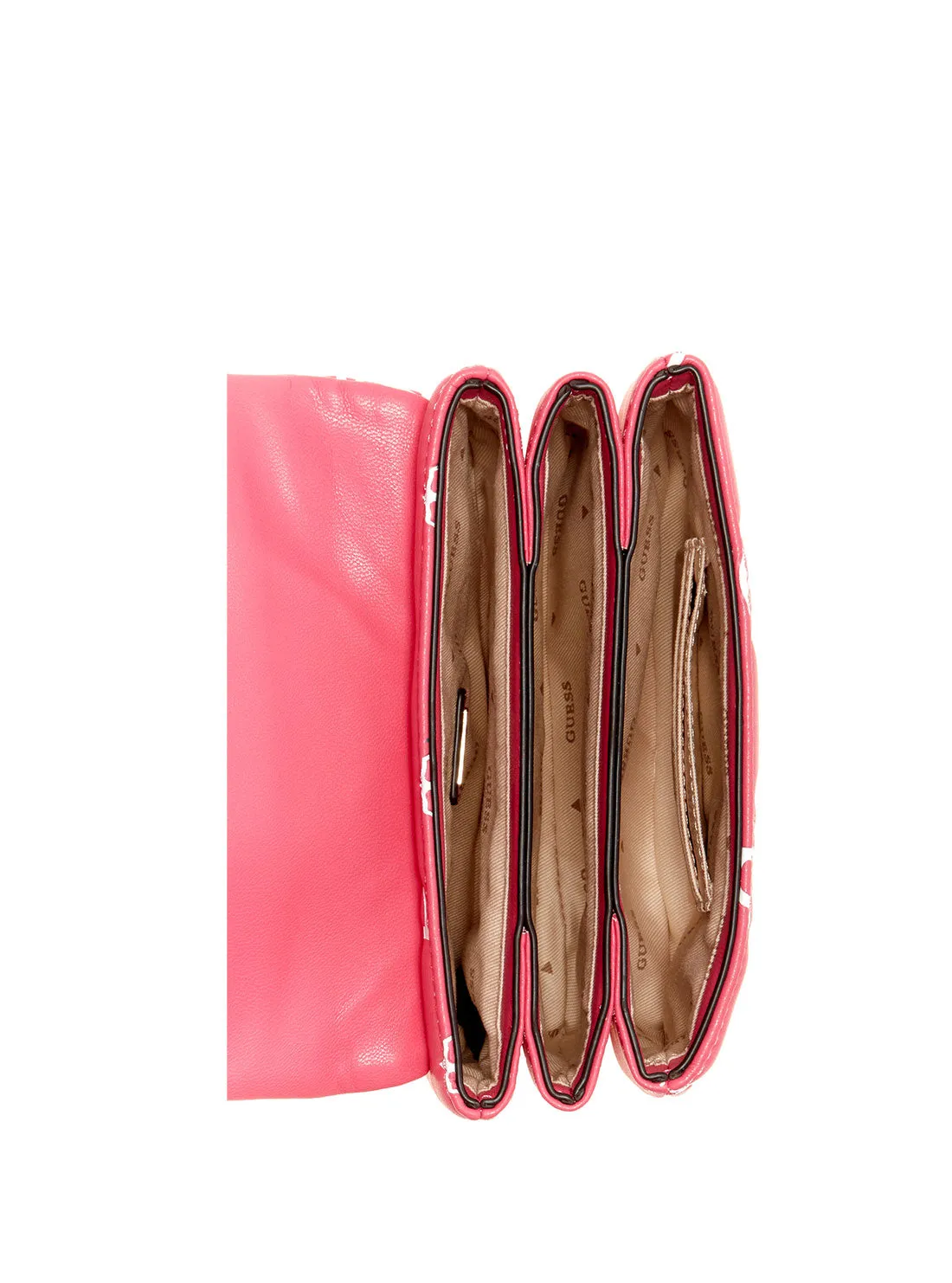 Pink Logo Deesa Mini Crossbody Bag