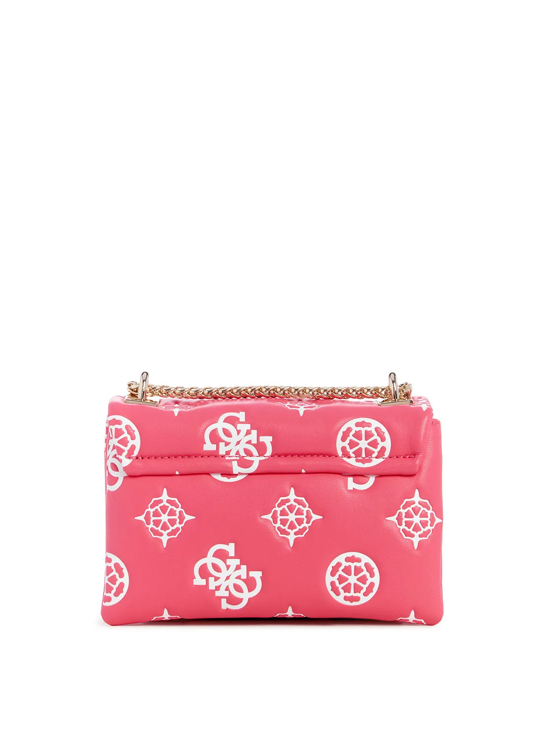 Pink Logo Deesa Mini Crossbody Bag