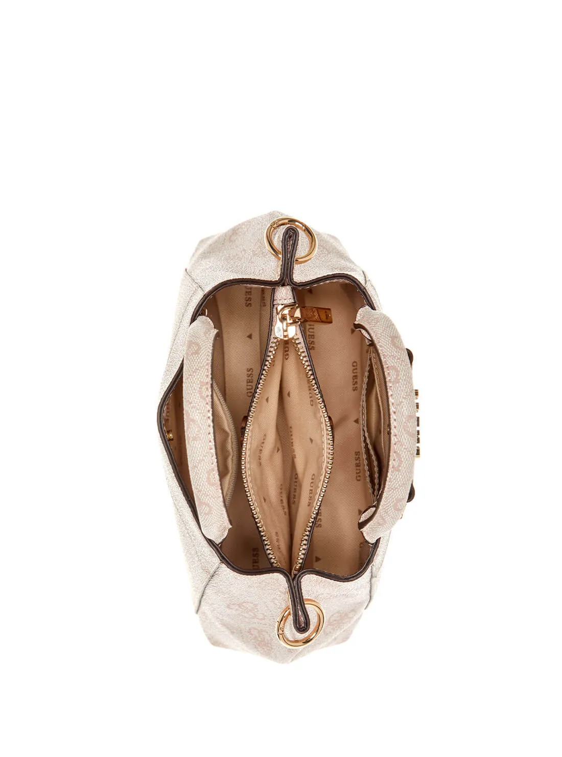 Pink Logo Emera Mini Satchel Bag