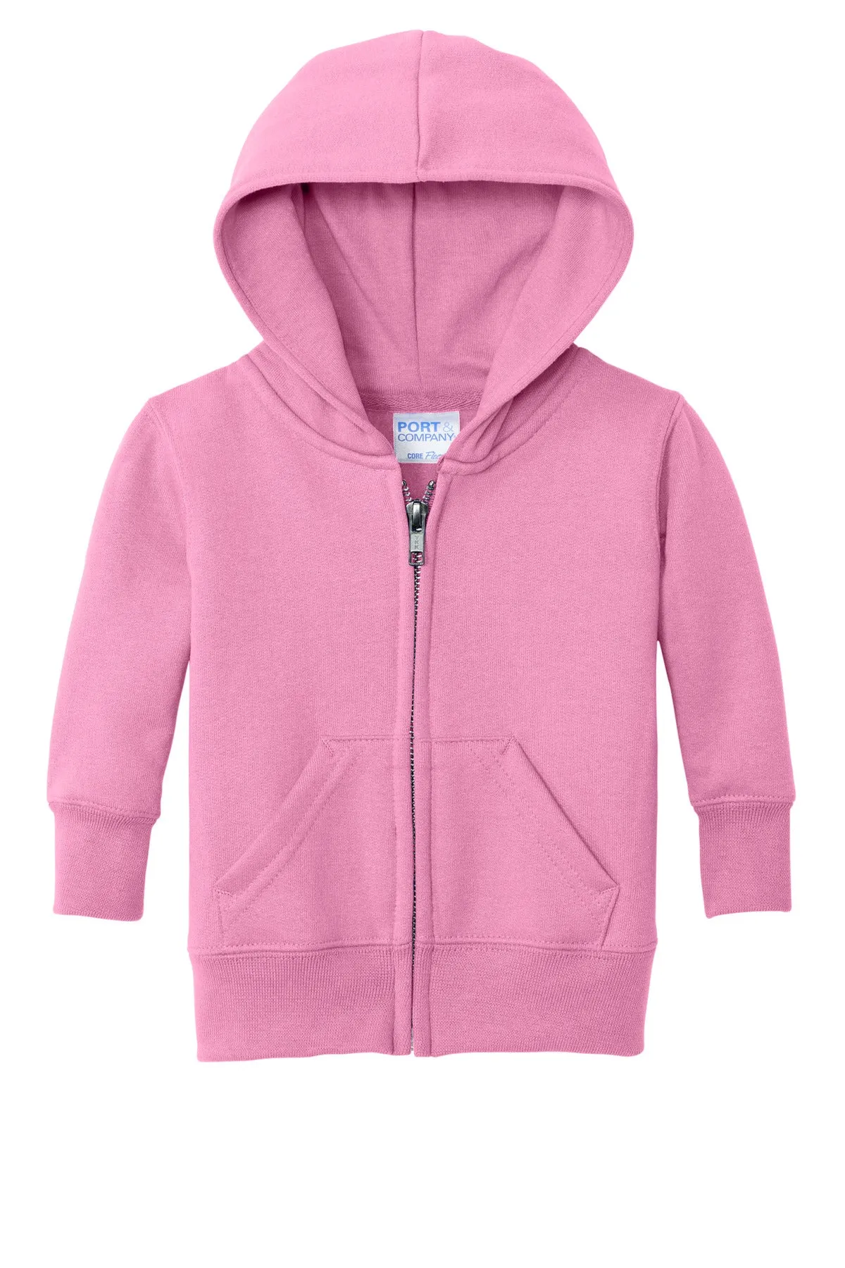 Port & Company Infant Core Fleece Full-Zip Hooded Sweatshirt. CAR78IZH