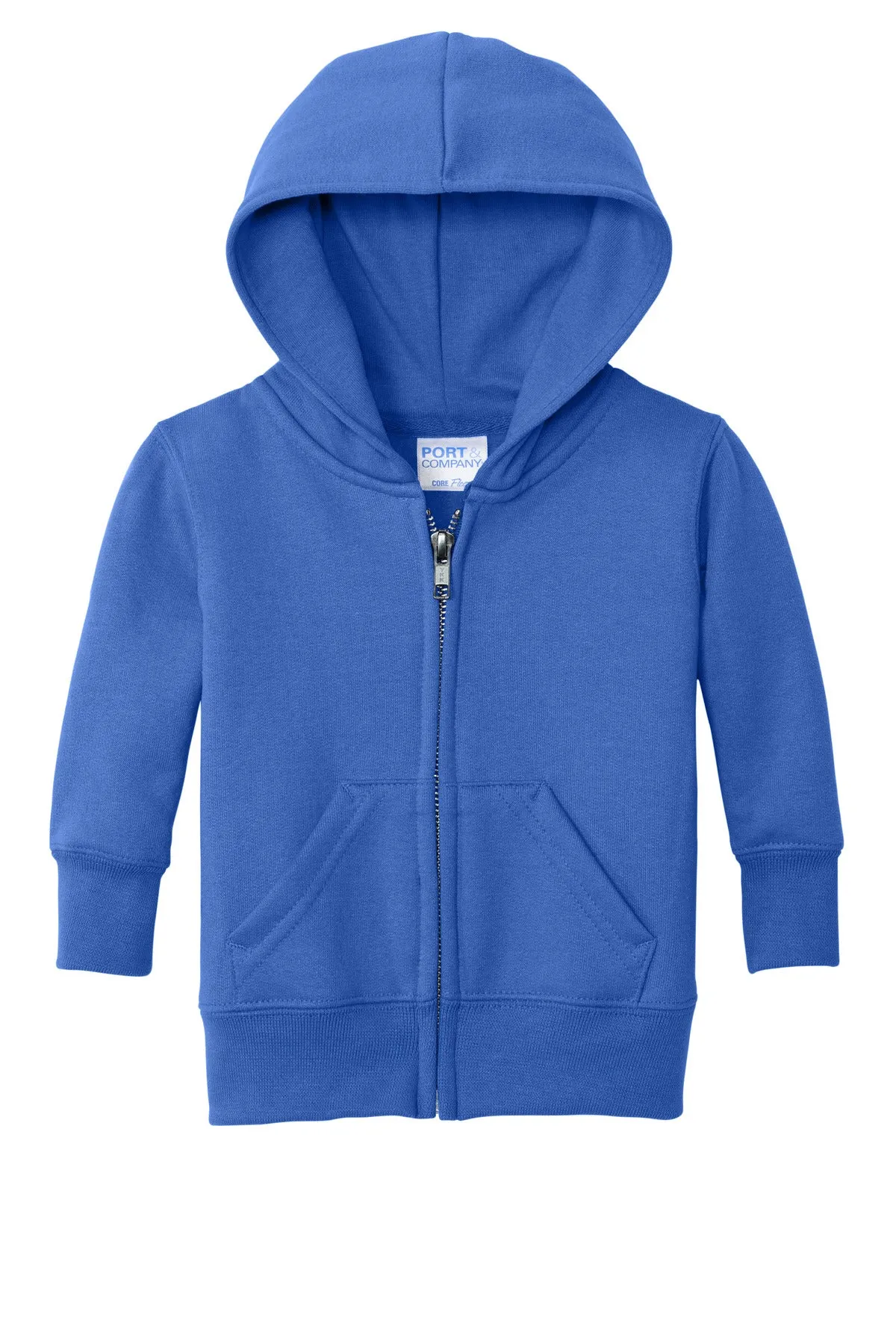Port & Company Infant Core Fleece Full-Zip Hooded Sweatshirt. CAR78IZH