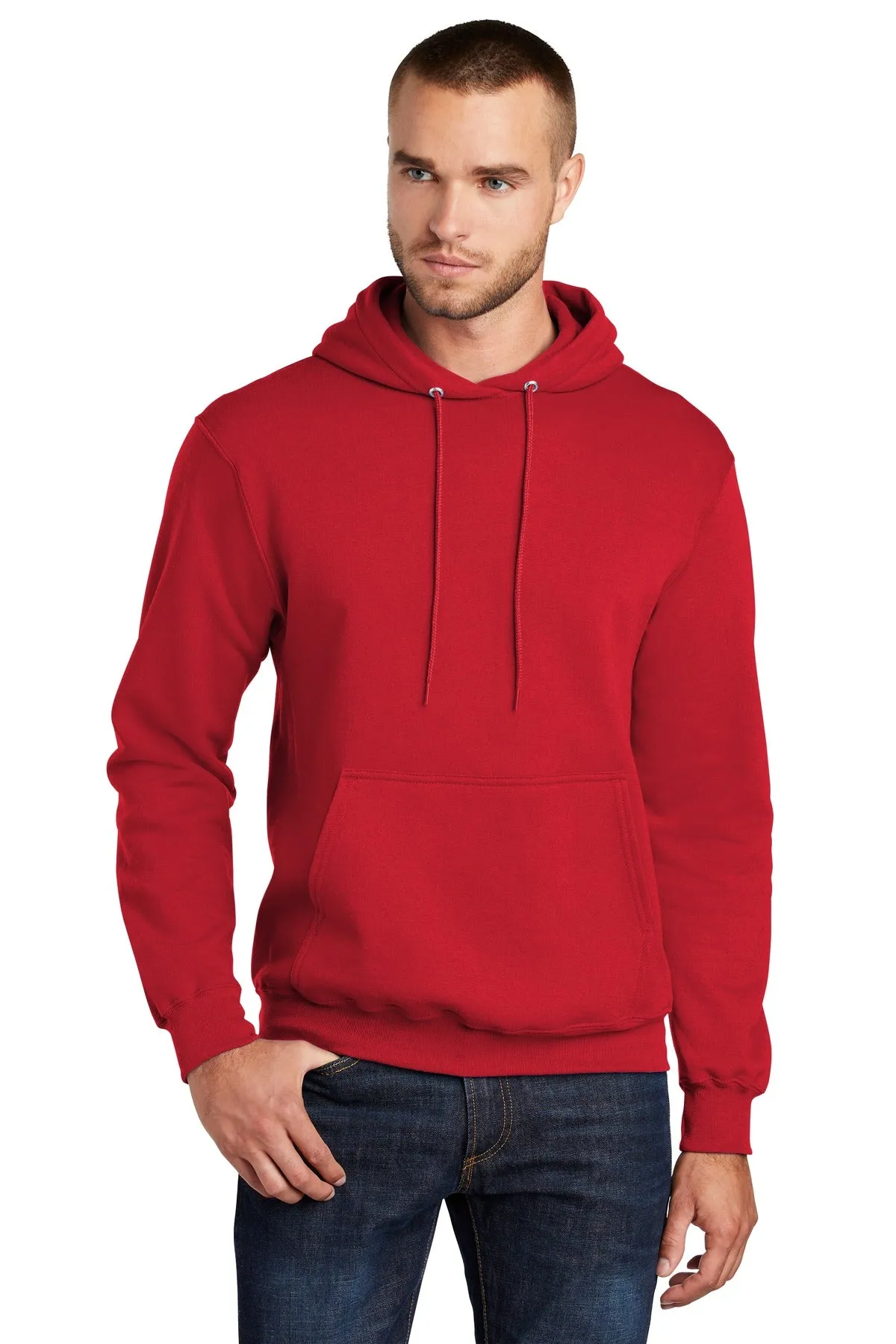 Port & Company Tall Core Fleece Pullover Hooded Sweatshirt PC78HT