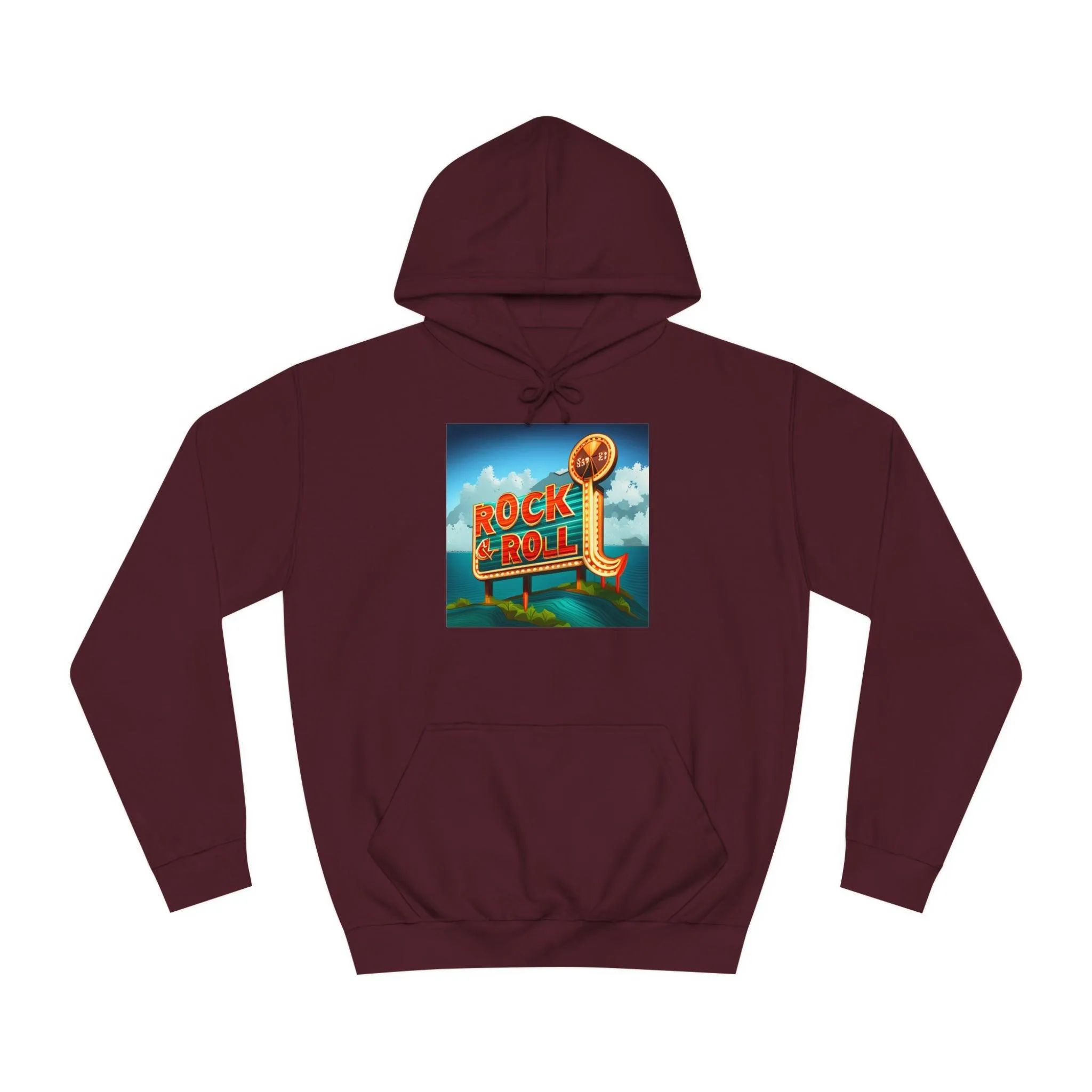Rock & Roll Casino Unisex College Hoodie