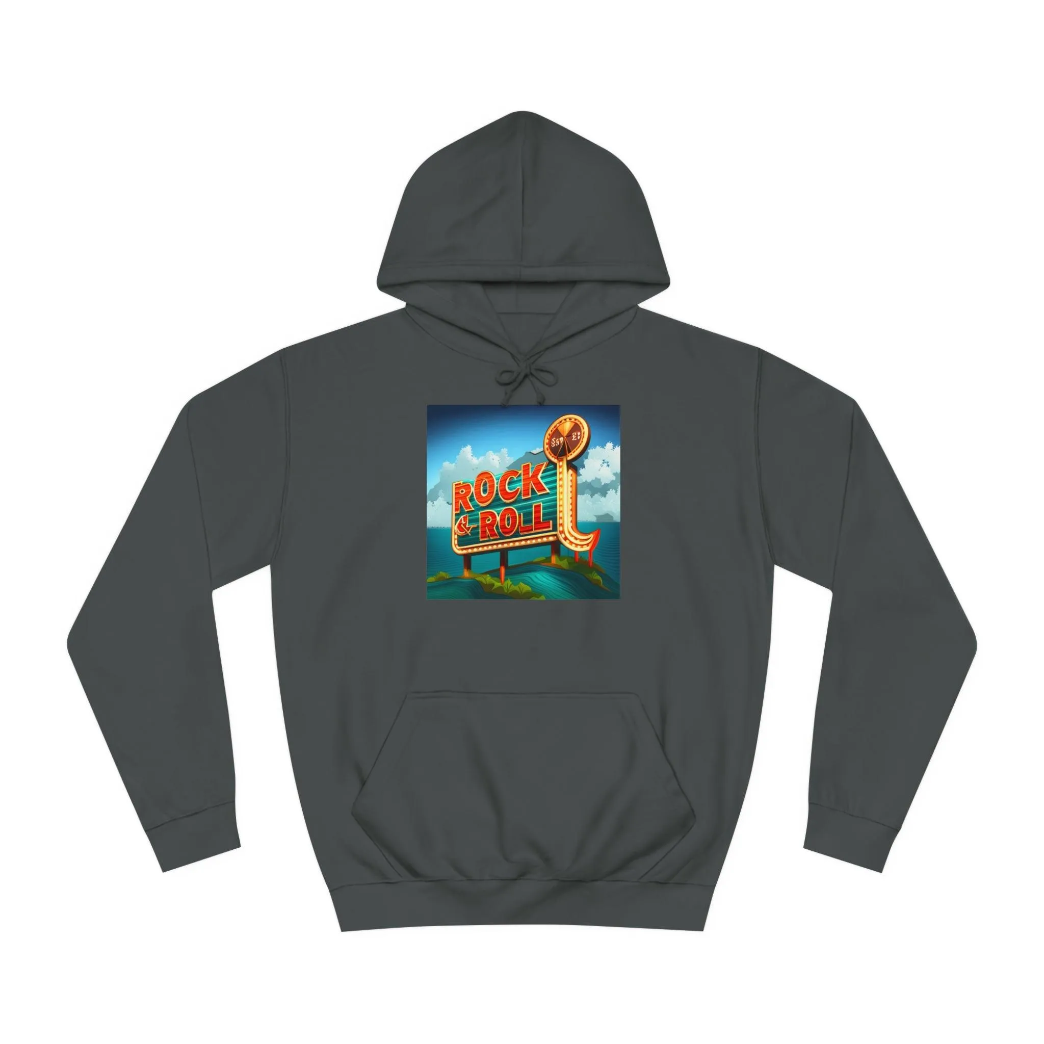 Rock & Roll Casino Unisex College Hoodie