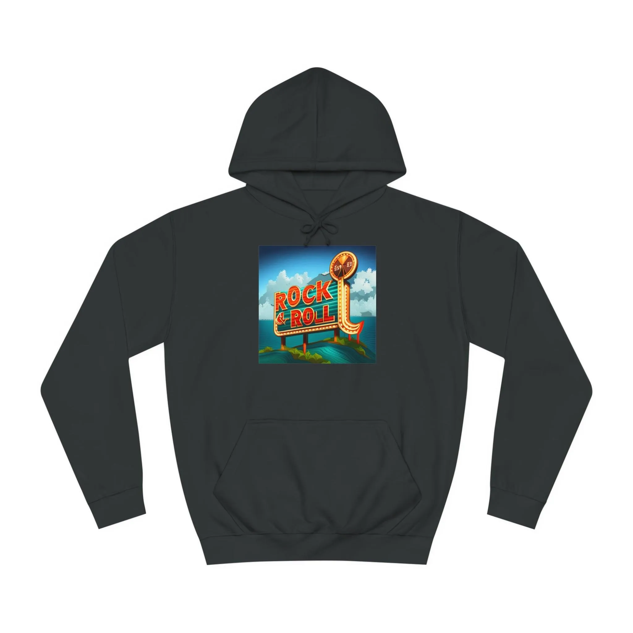 Rock & Roll Casino Unisex College Hoodie