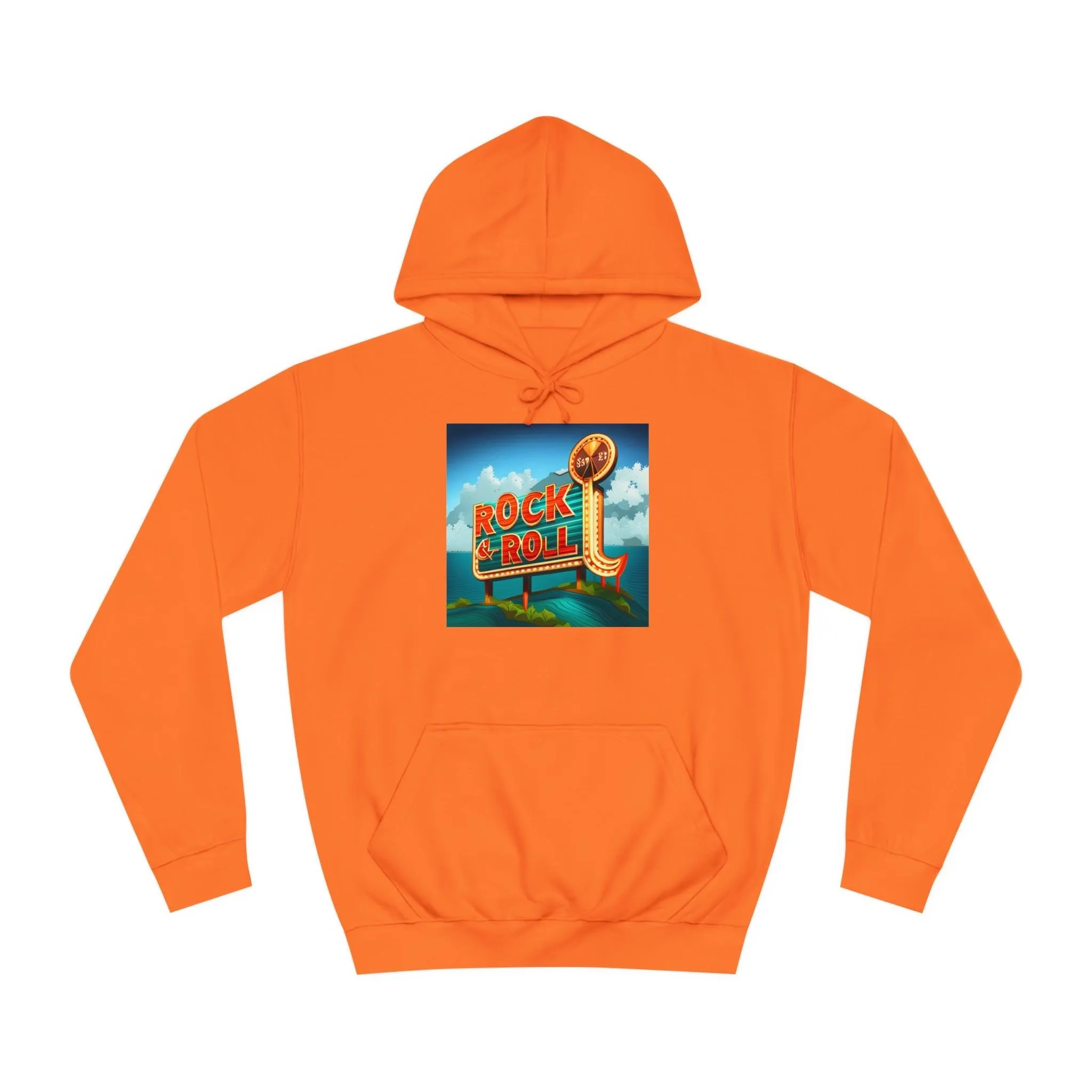 Rock & Roll Casino Unisex College Hoodie