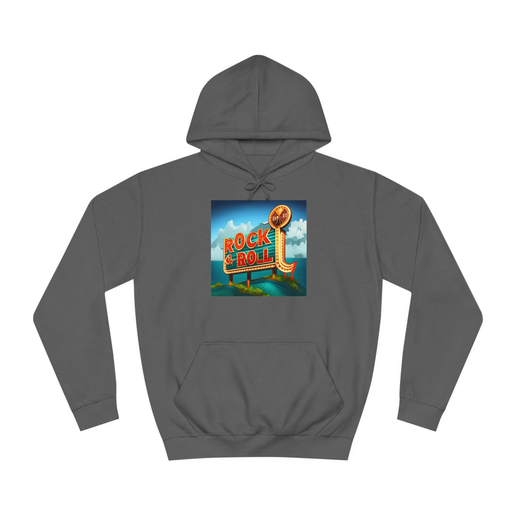 Rock & Roll Casino Unisex College Hoodie
