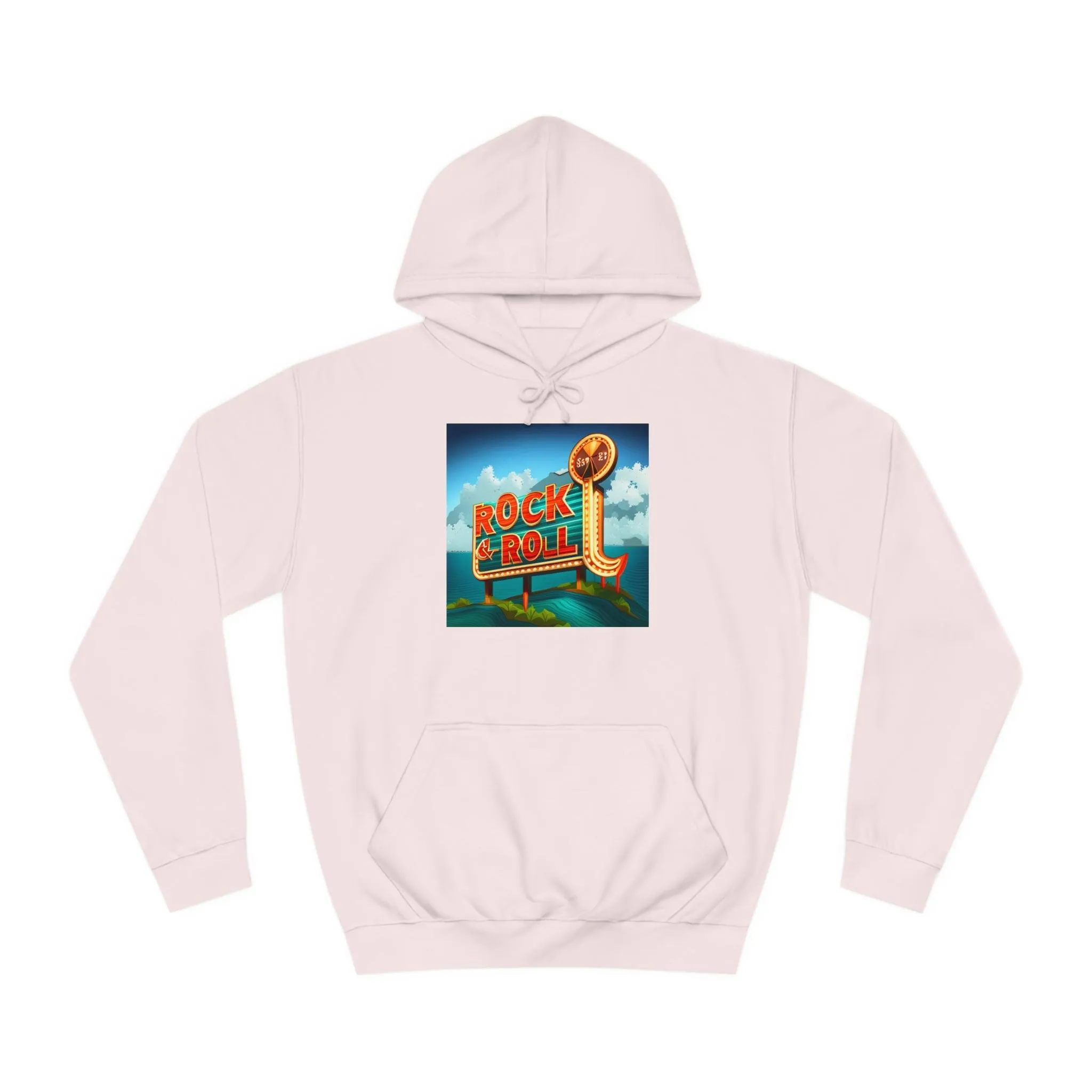 Rock & Roll Casino Unisex College Hoodie