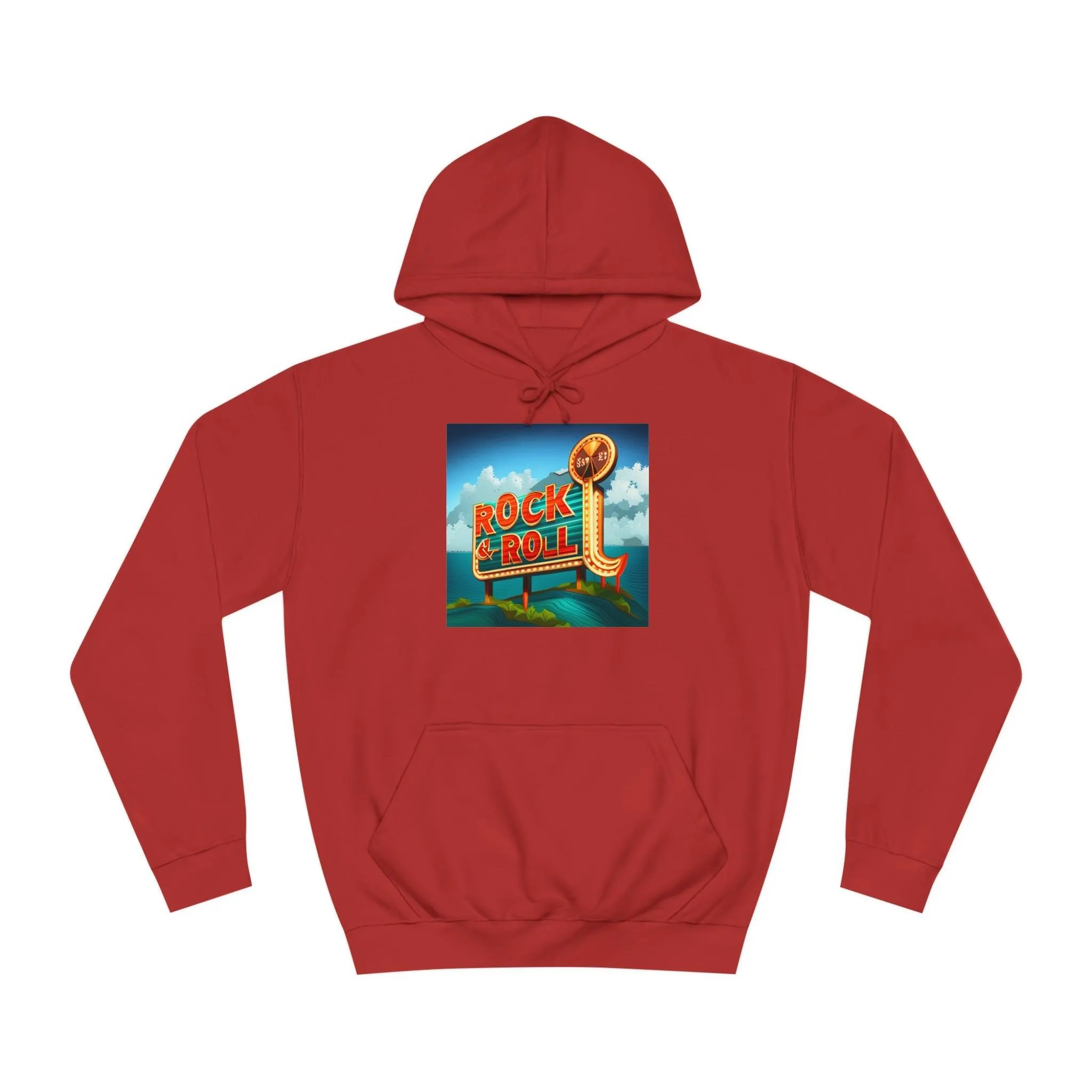 Rock & Roll Casino Unisex College Hoodie