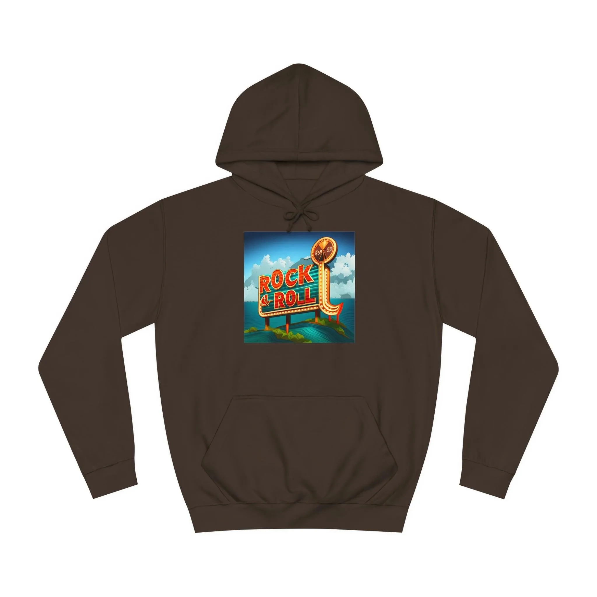 Rock & Roll Casino Unisex College Hoodie