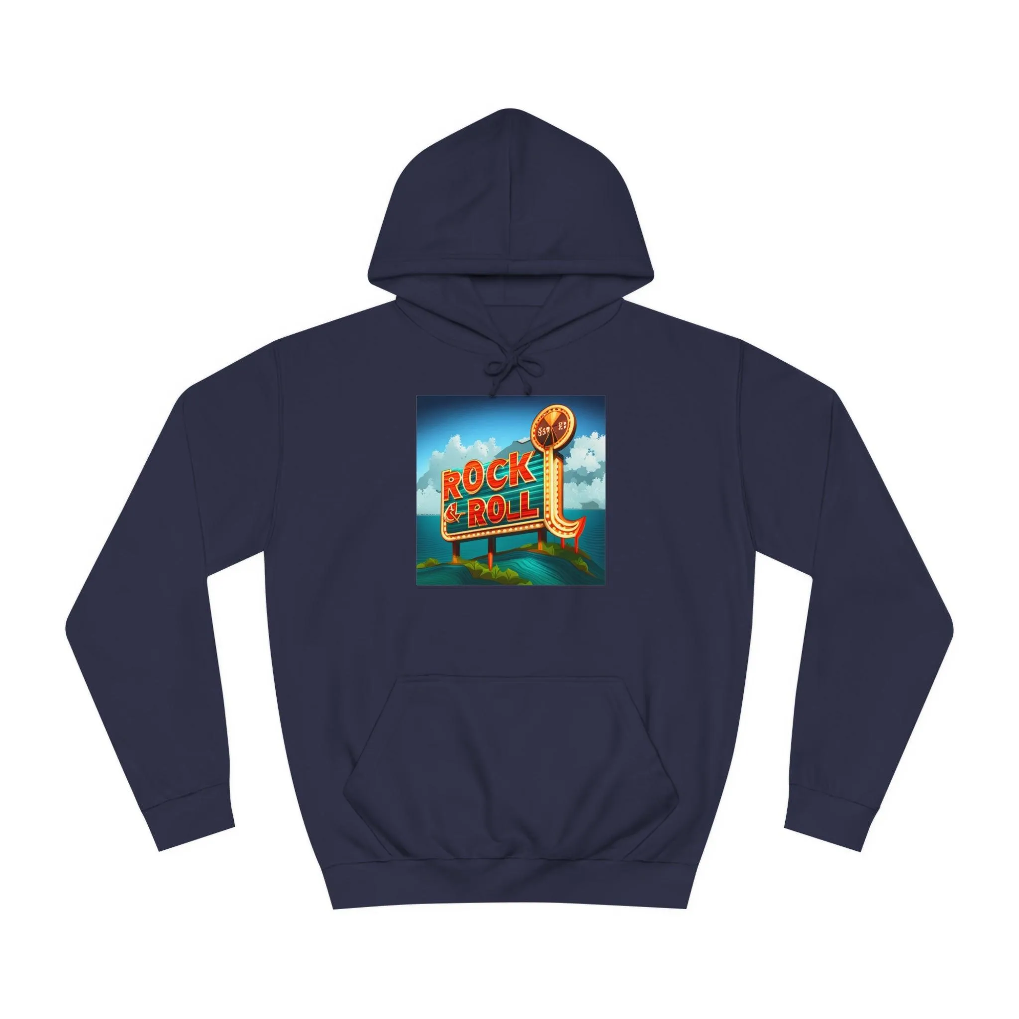 Rock & Roll Casino Unisex College Hoodie