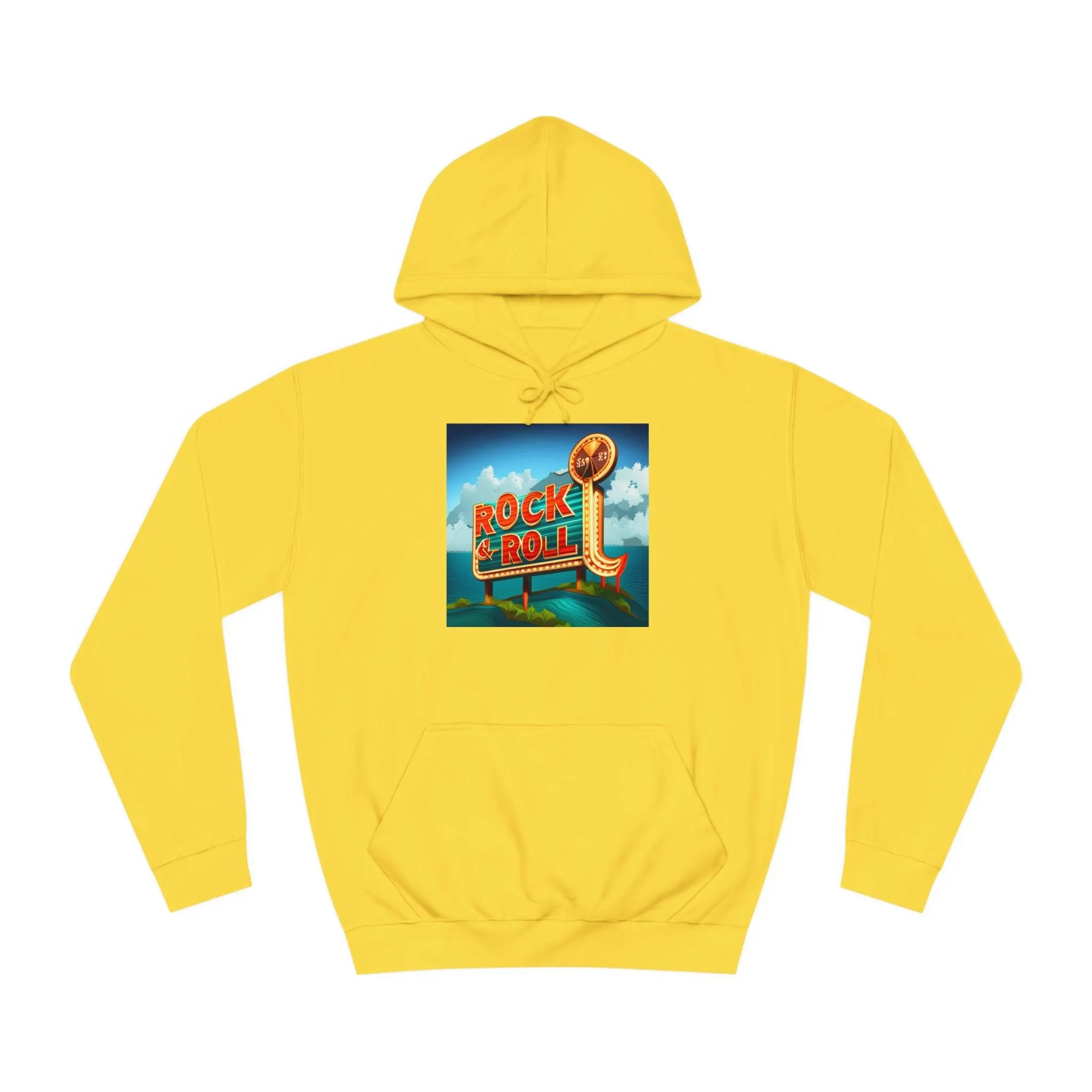 Rock & Roll Casino Unisex College Hoodie